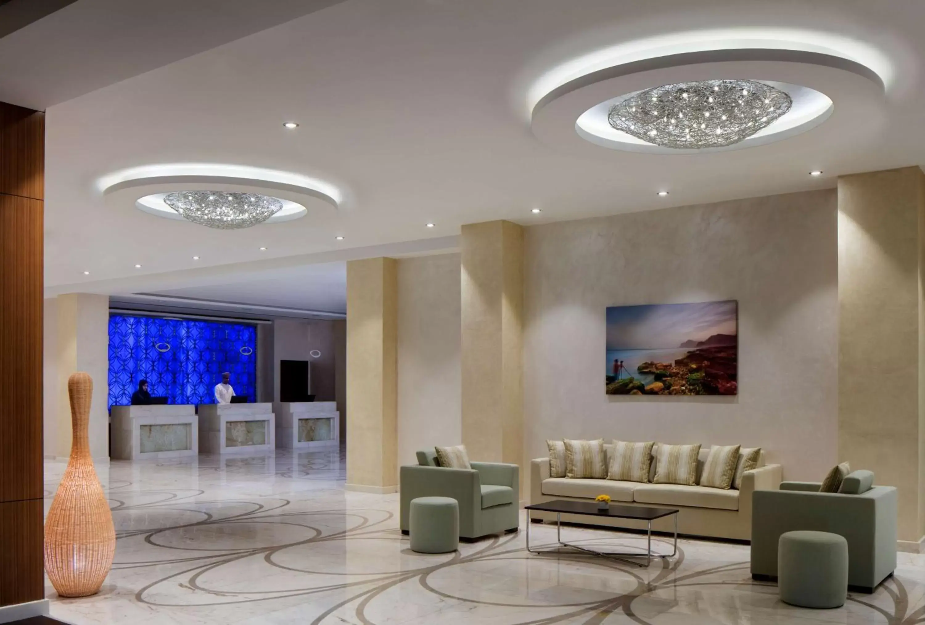 Lobby or reception, Lobby/Reception in Radisson Blu Hotel Sohar