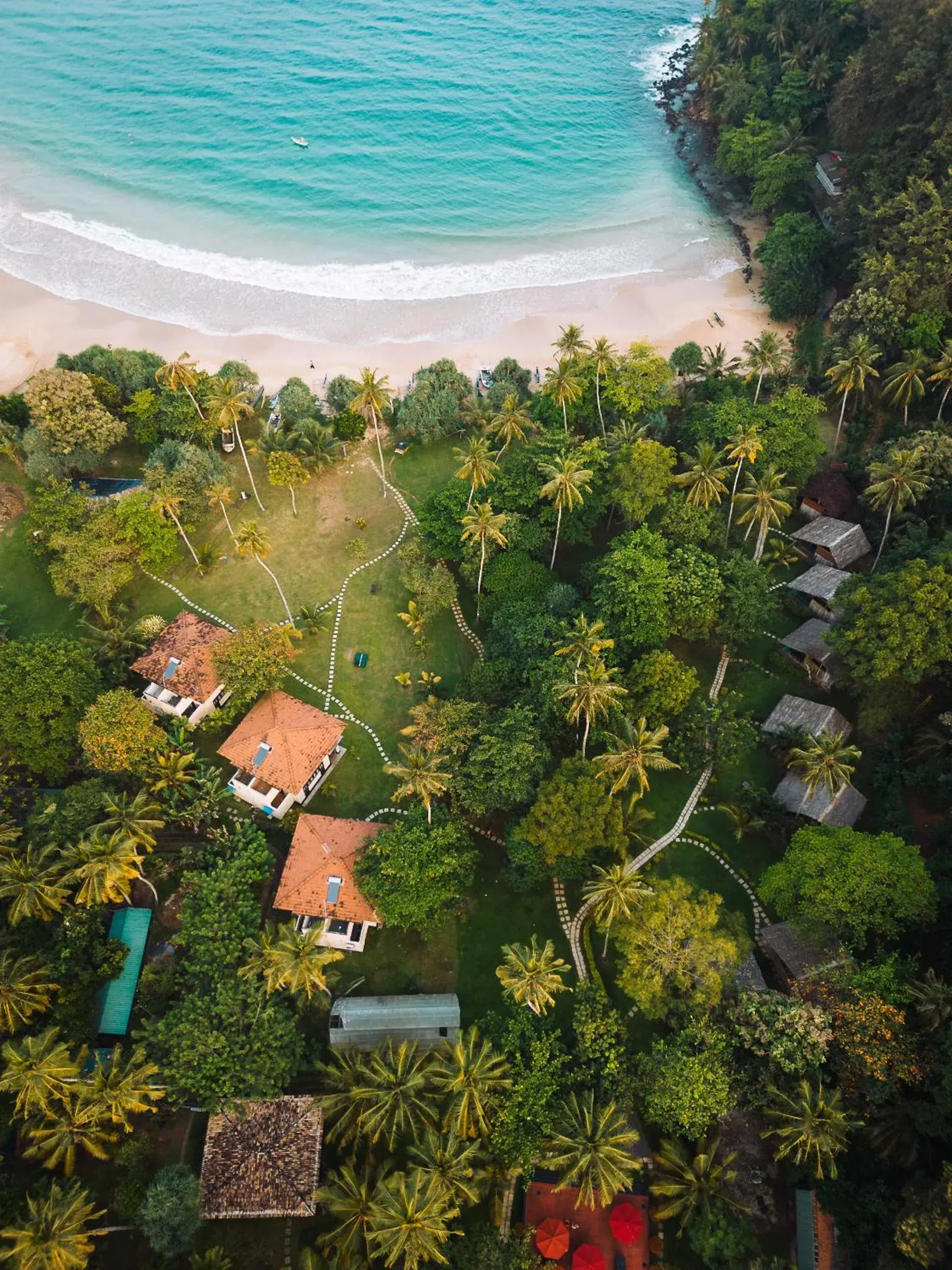 Day, Bird's-eye View in Talalla Retreat