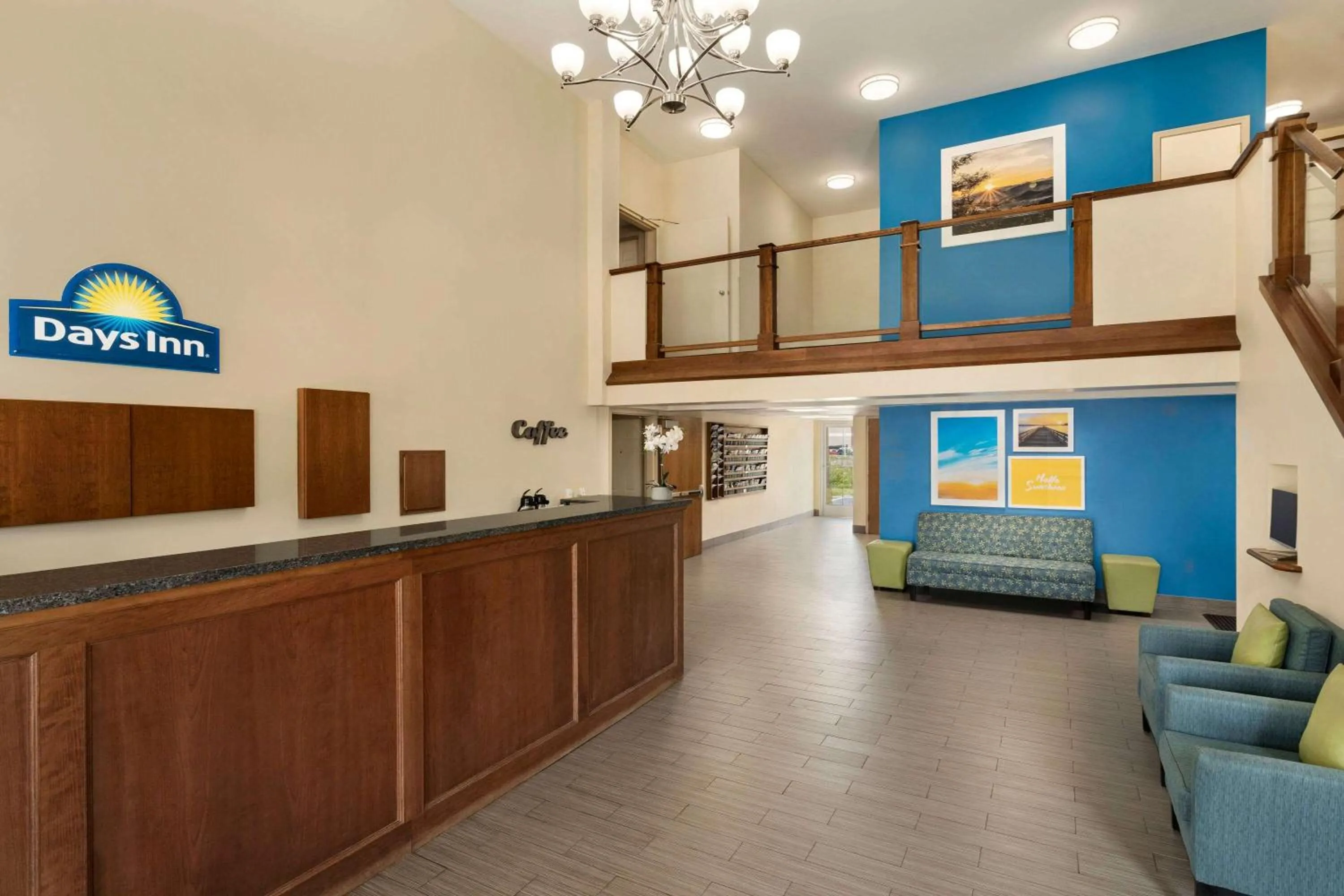 Lobby or reception in Days Inn by Wyndham Airport/Maine Mall
