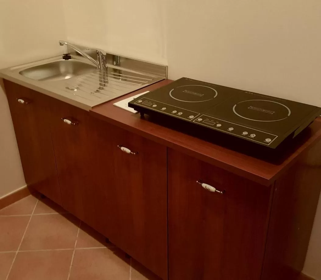 Kitchen or kitchenette in Green Park Hotel & Residence