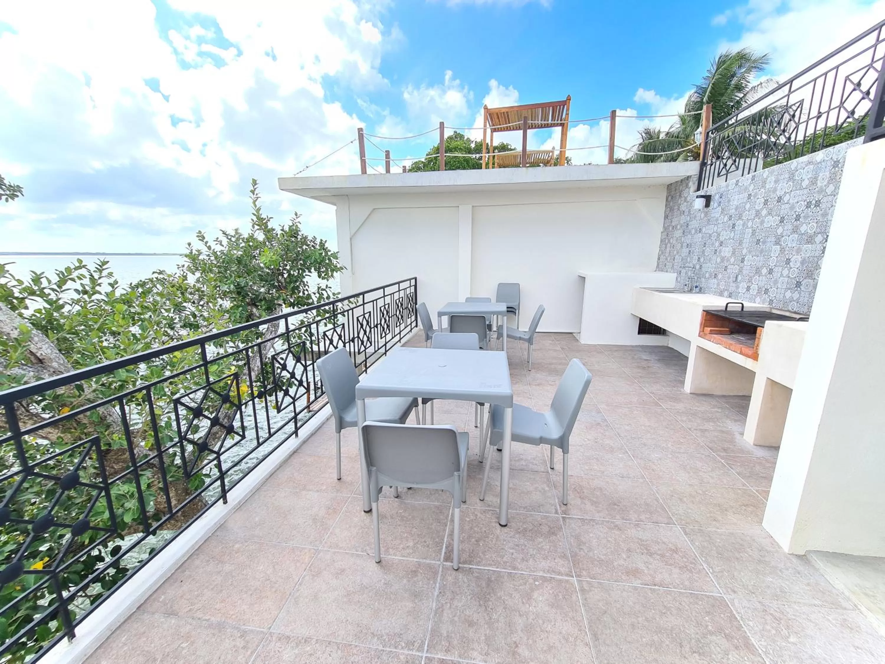 Balcony/Terrace in Hotel Vista Laguna Bacalar