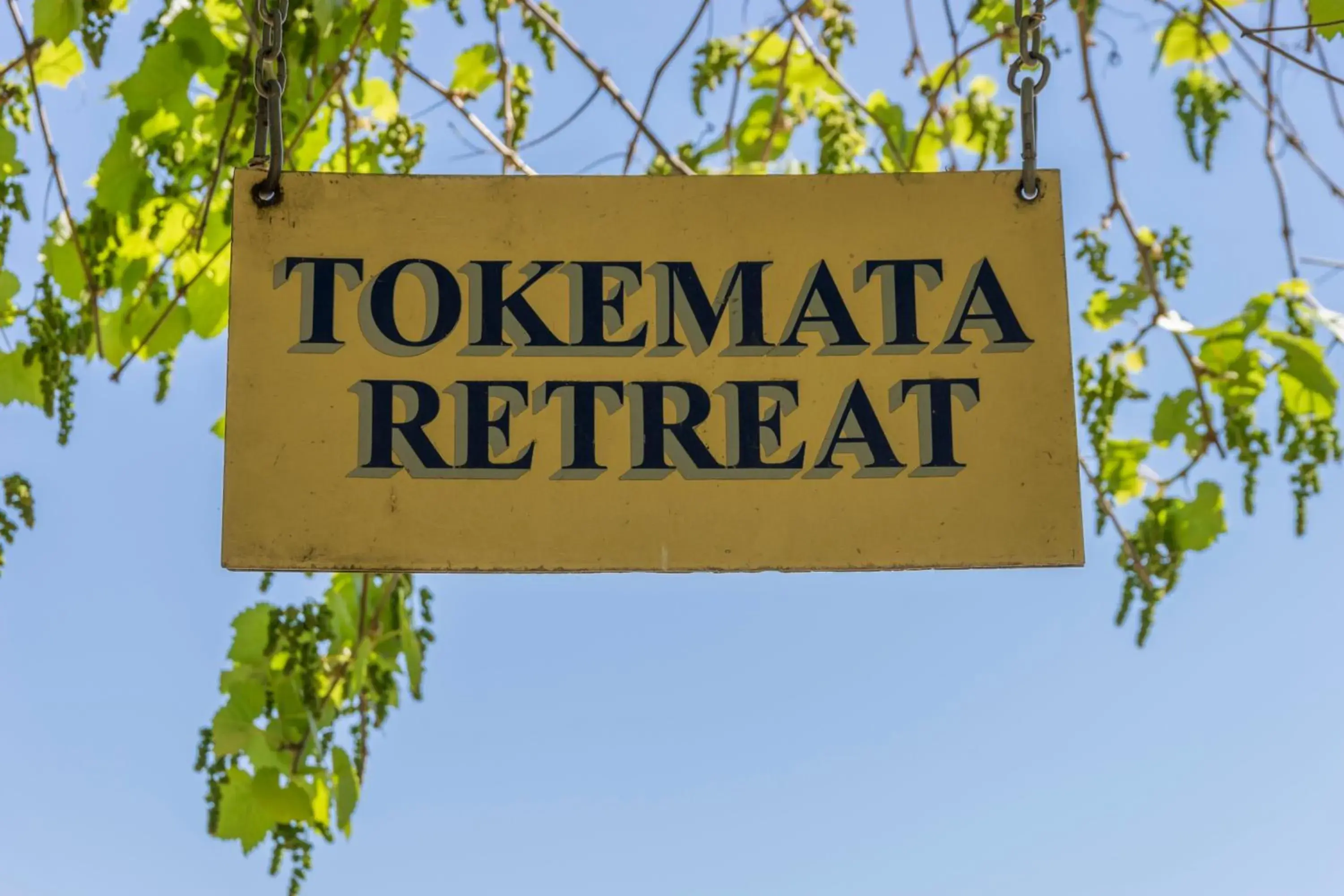 Property logo or sign in Tokemata Retreat