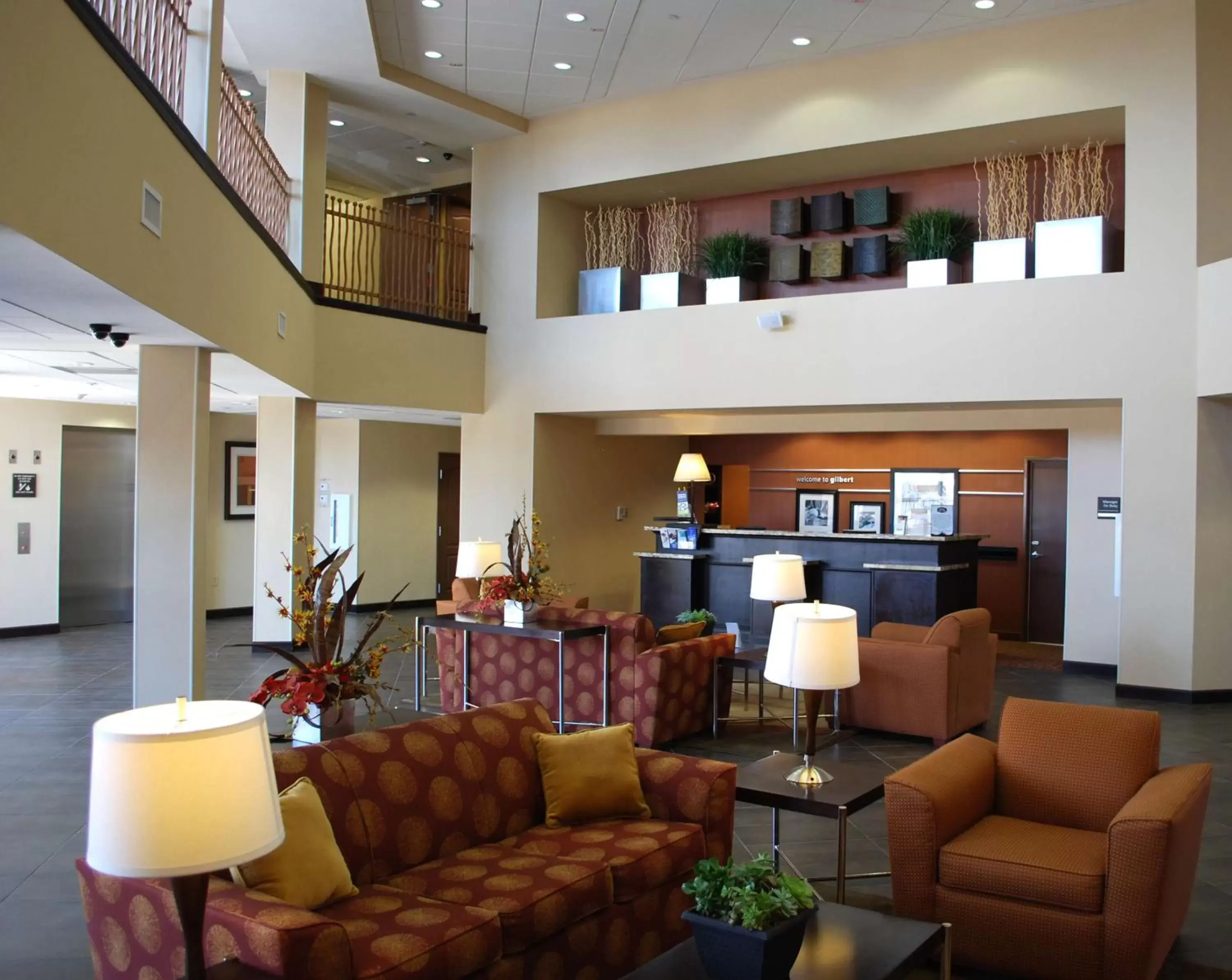Lobby or reception, Lounge/Bar in Hampton Inn & Suites Phoenix/Gilbert