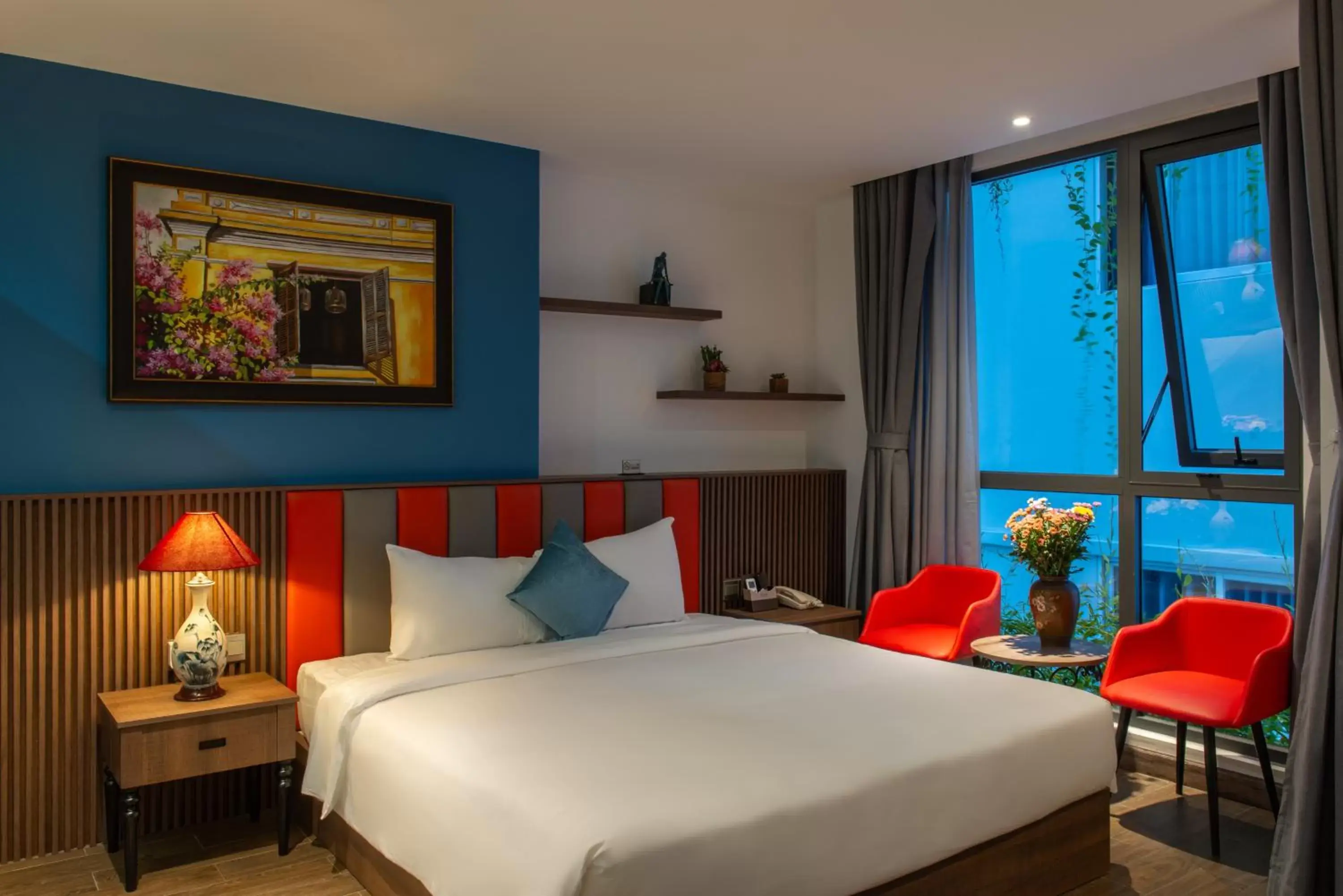 Bed in Aaron Boutique Hotel Bed in Aaron Boutique Hotel