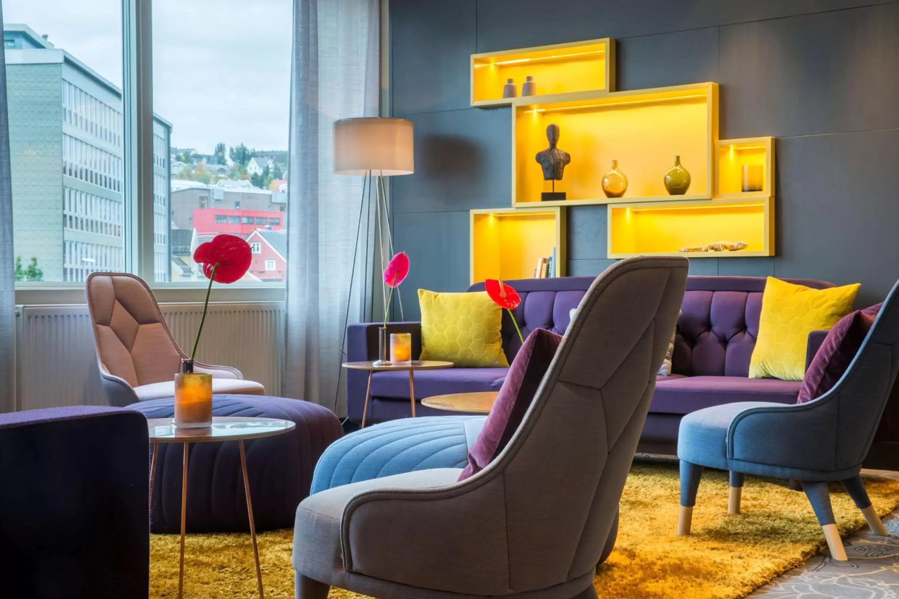 Lounge or bar, Seating Area in Radisson Blu Hotel Tromsø