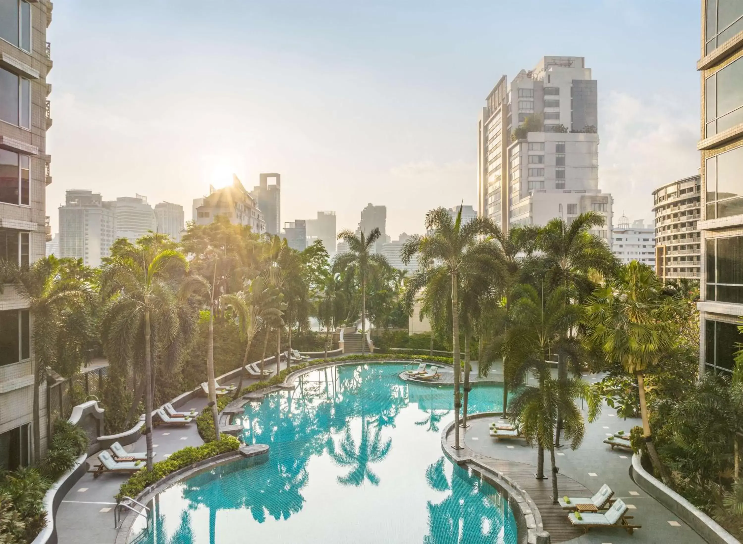 Swimming Pool in Conrad Bangkok Residences