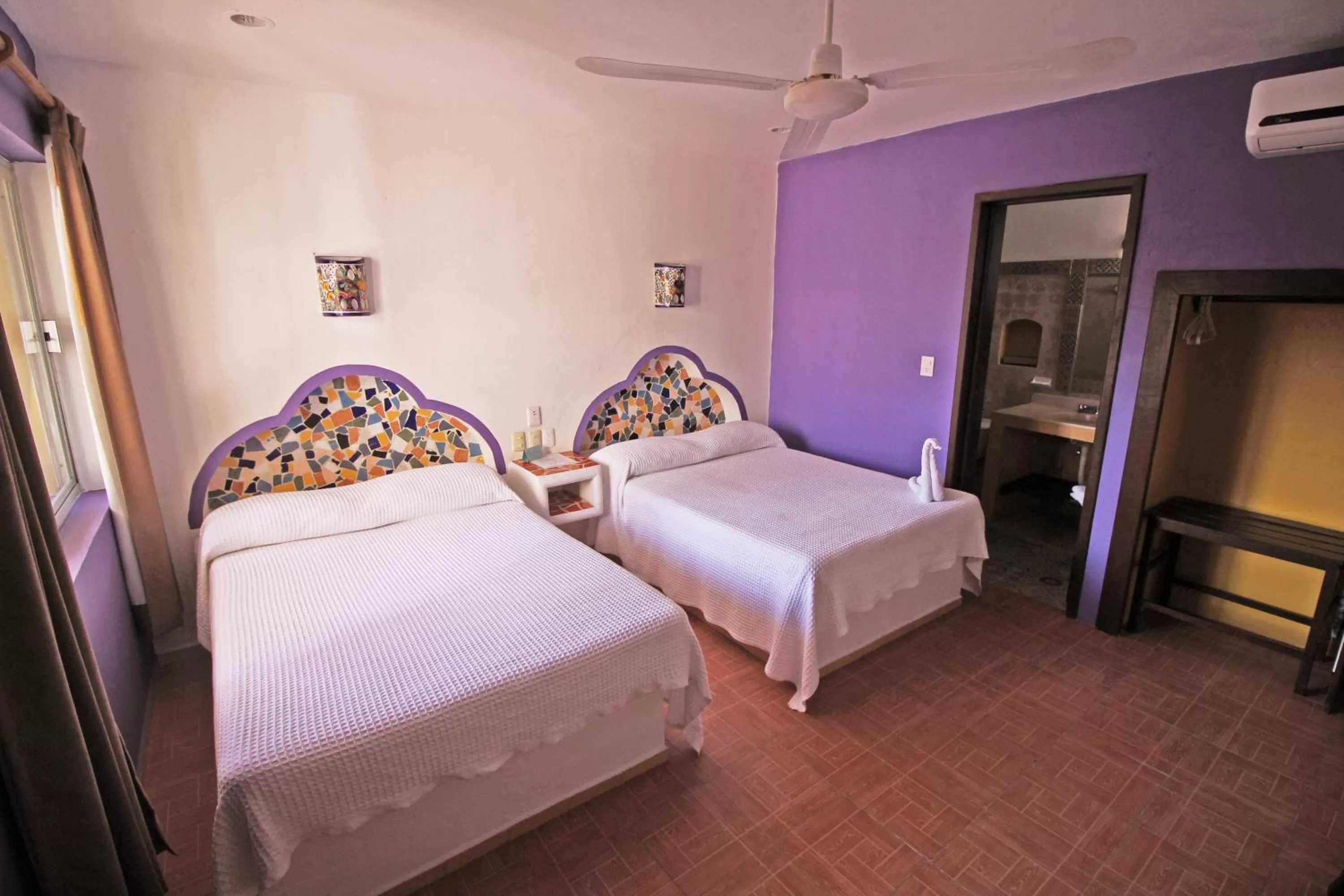 Bedroom, Bed in Hotel Mary Carmen