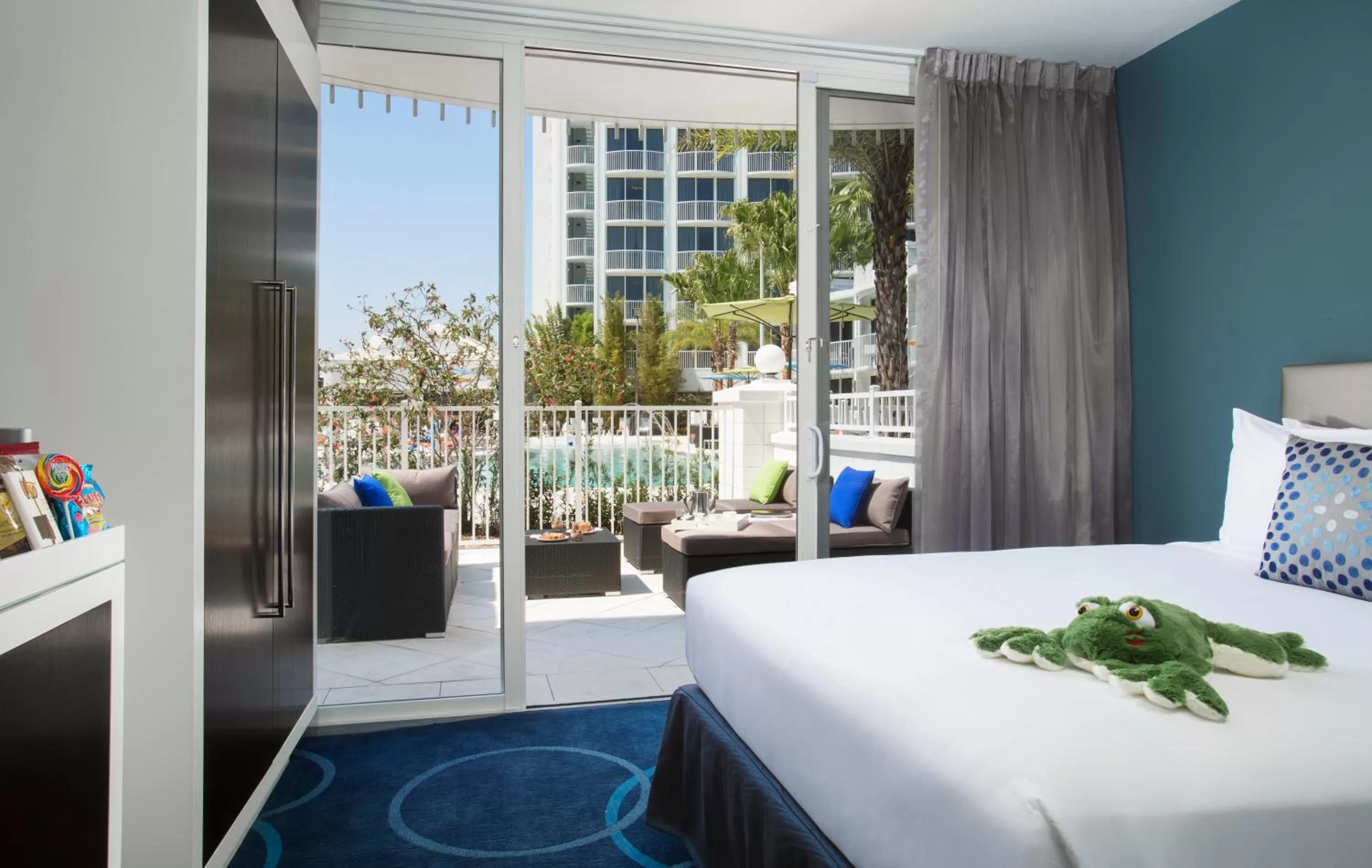 Bedroom in B Resort and Spa Located in Disney Springs Resort Area