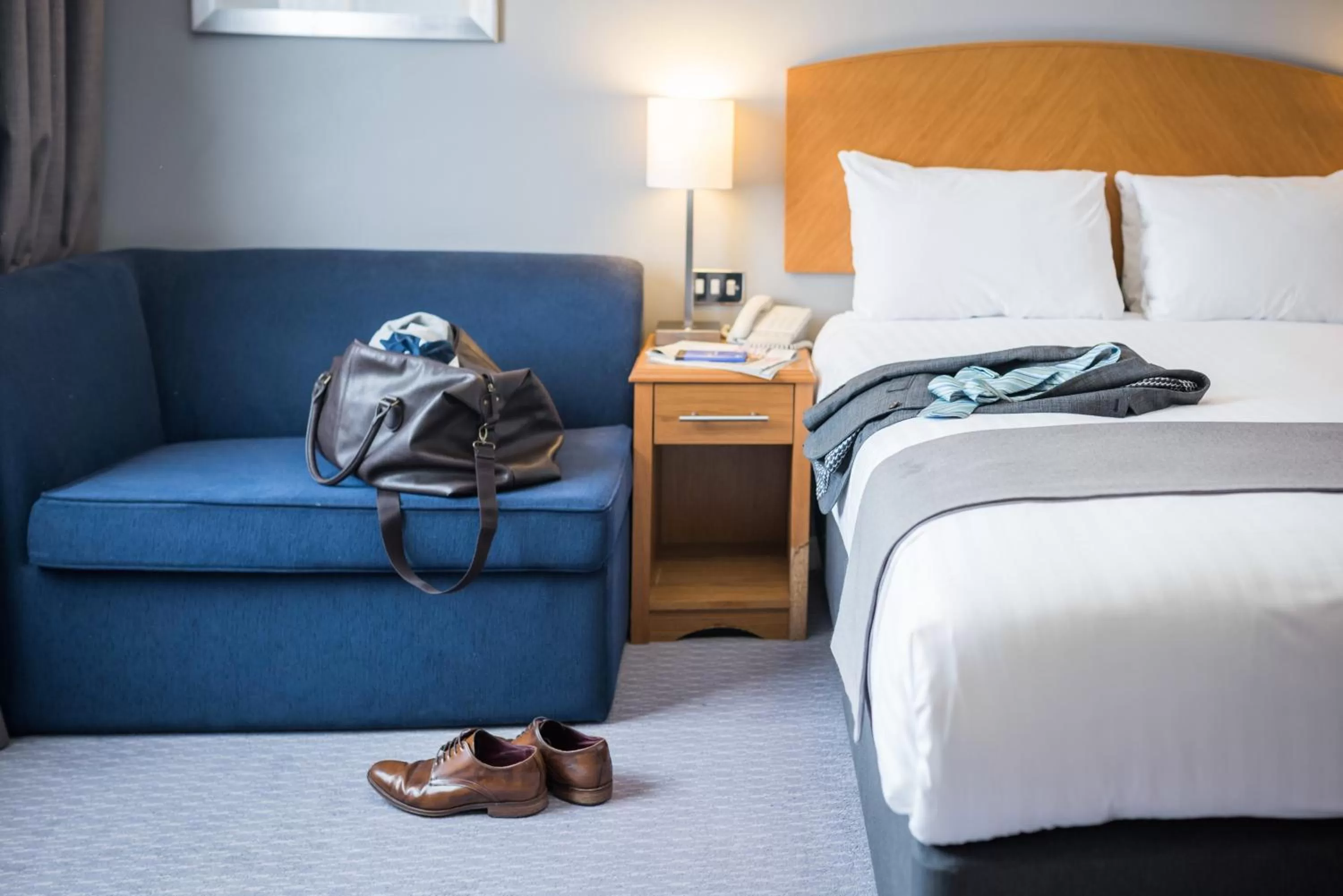 Photo of the whole room, Bed in Holiday Inn Manchester West by IHG