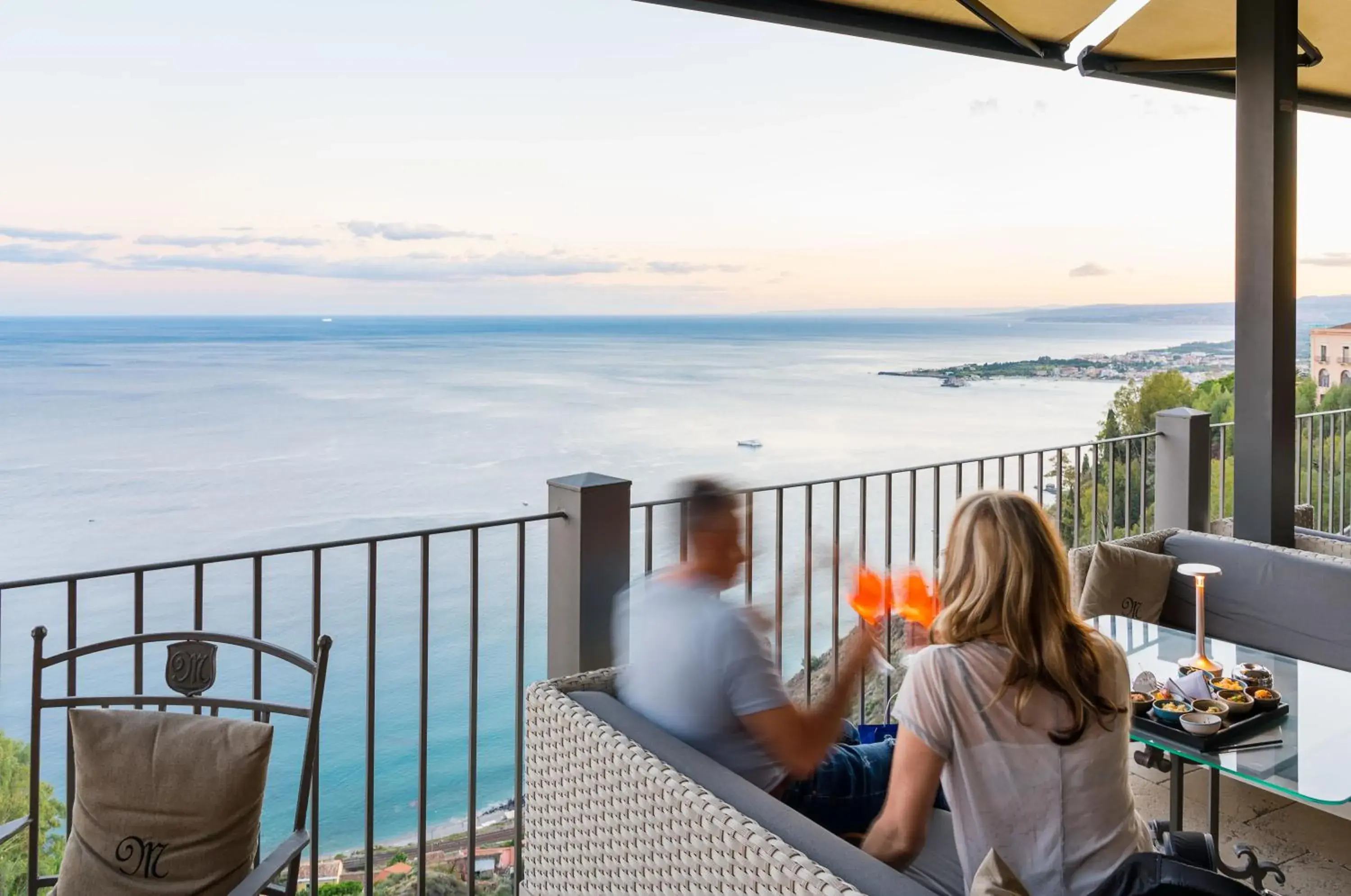 Sea view in Hotel Metropole Taormina