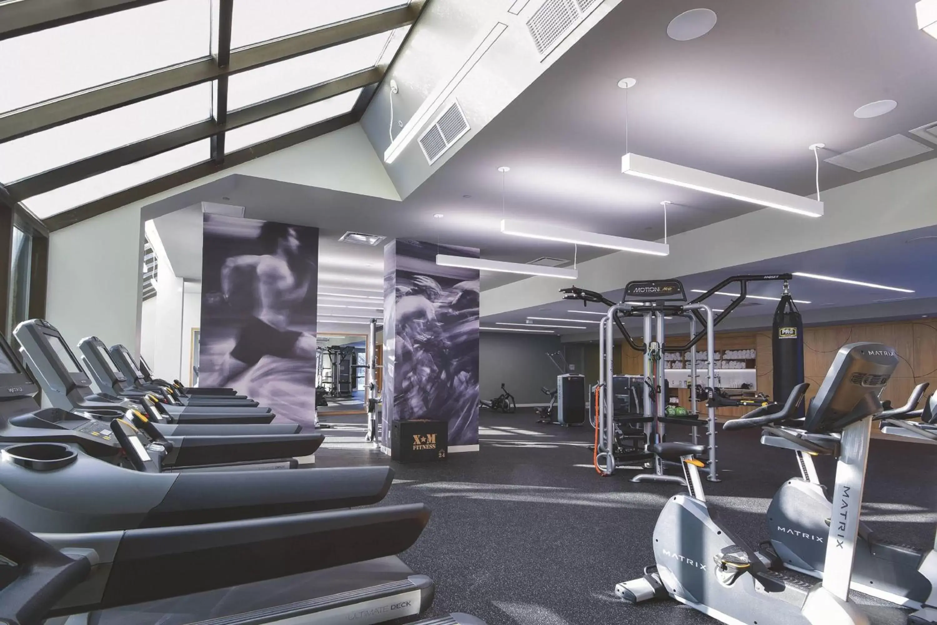Fitness centre/facilities, Fitness Center/Facilities in Montreal Marriott Chateau Champlain