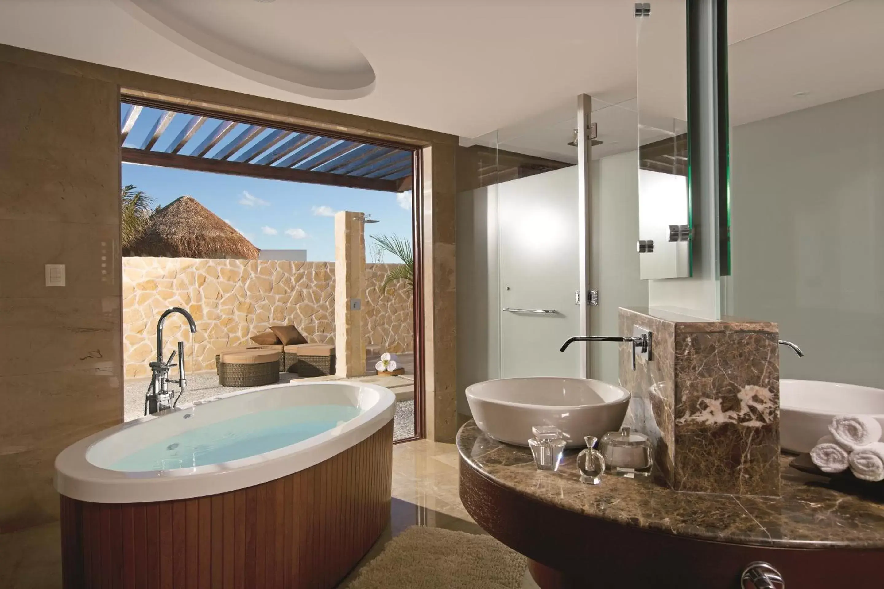 Bathroom in Secrets Playa Mujeres Golf & Spa Resort - All Inclusive Adults Only