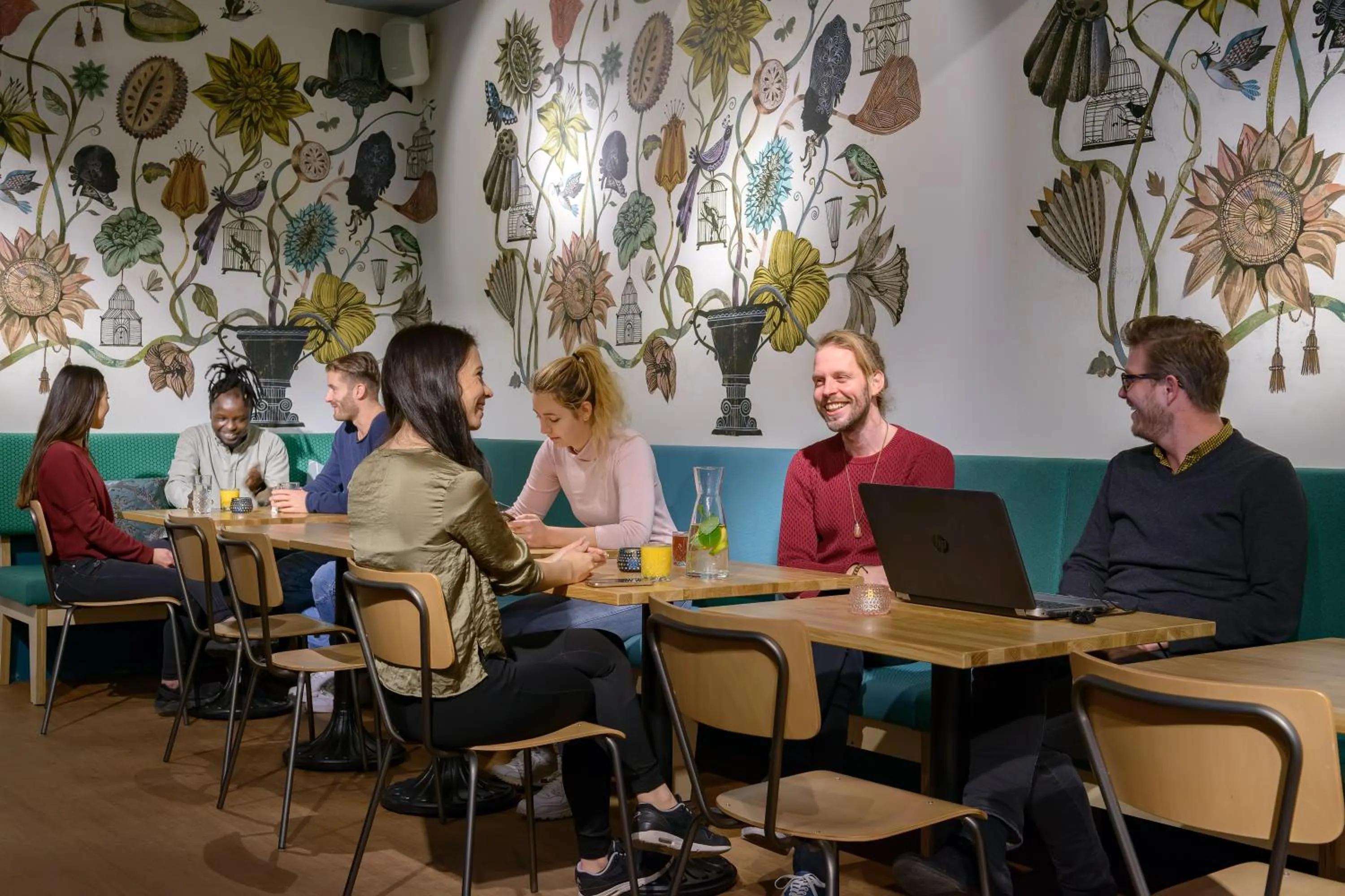 Restaurant/places to eat in Stayokay Hostel Amsterdam Vondelpark