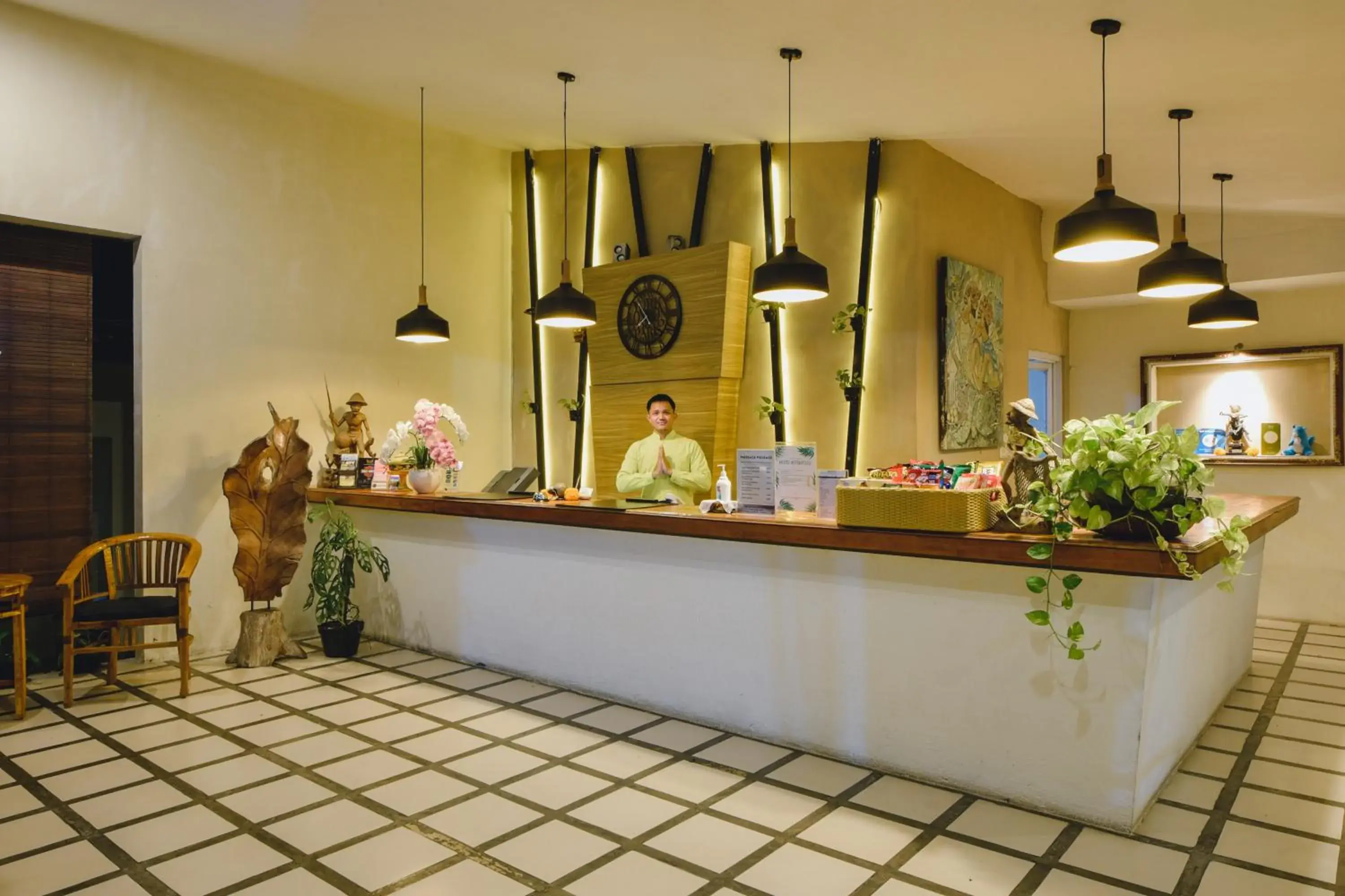 Property building, Lobby/Reception in Bali Breezz Hotel