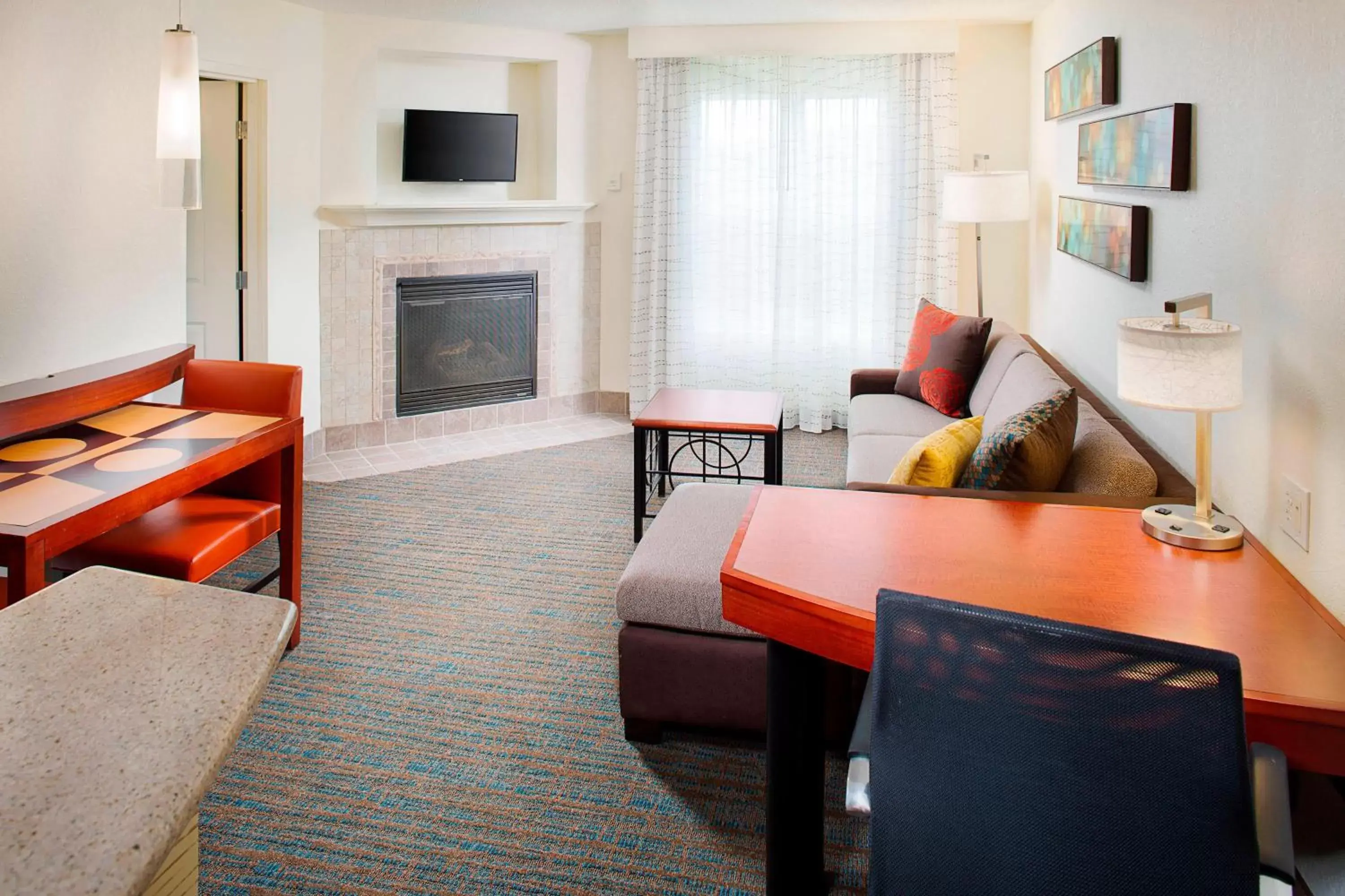 Living room, Seating Area in Residence Inn by Marriott Roanoke Airport