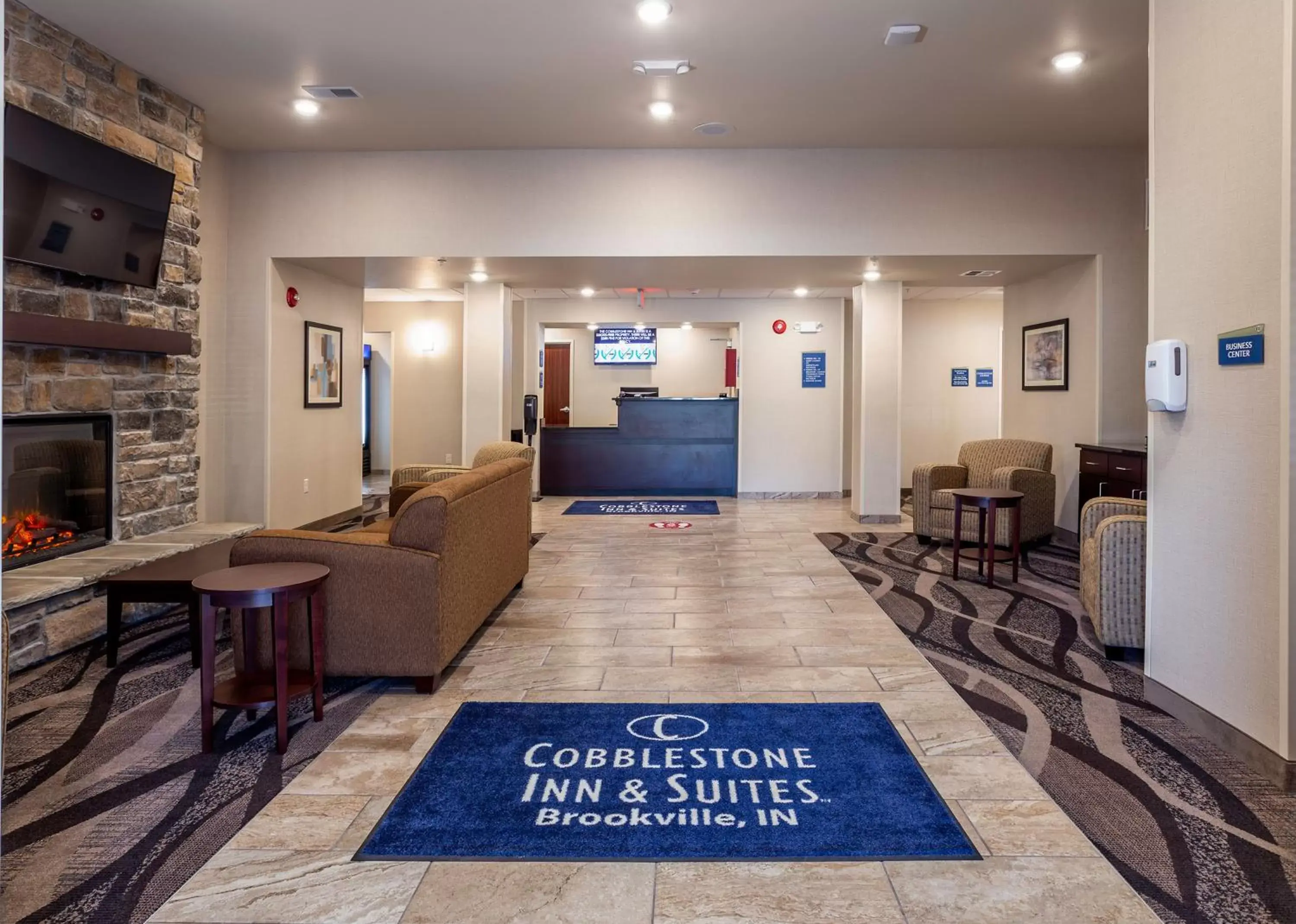 Lobby or reception in Cobblestone Inn & Suites - Brookville Lobby or reception in Cobblestone Inn & Suites - Brookville