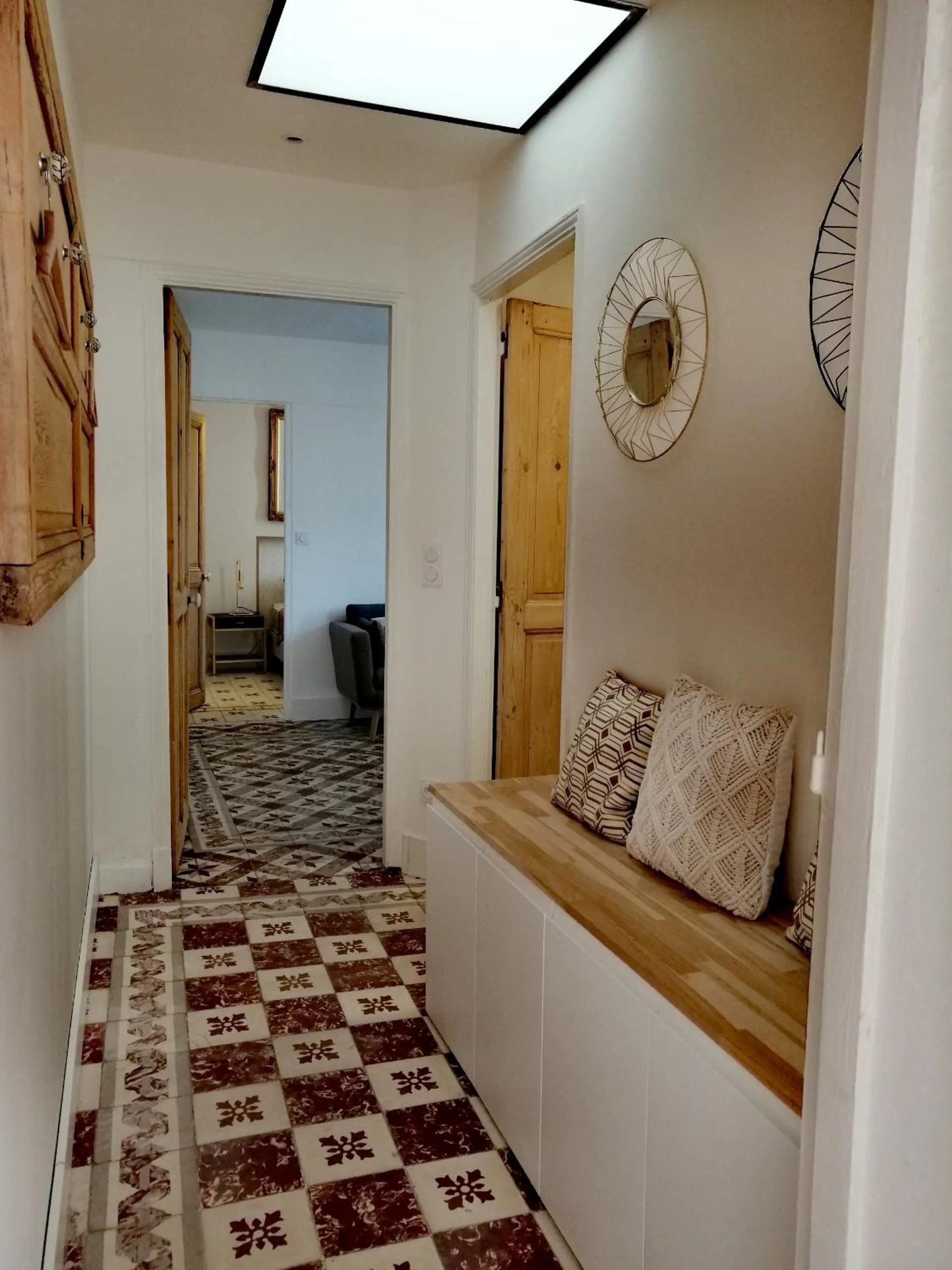 Lobby or reception, Bed in La Maison Grivolas Appartements et Maison d'hôtes