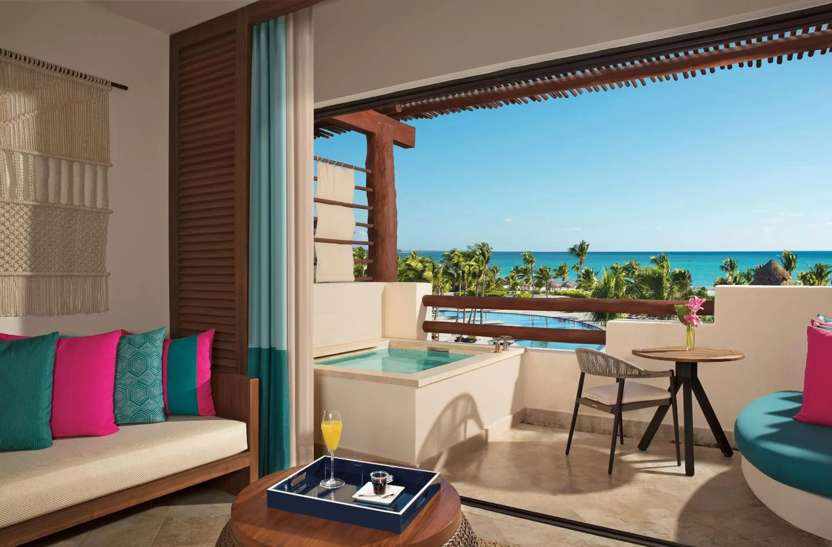 Balcony/Terrace in Secrets Maroma Beach Riviera Cancun - Adults only