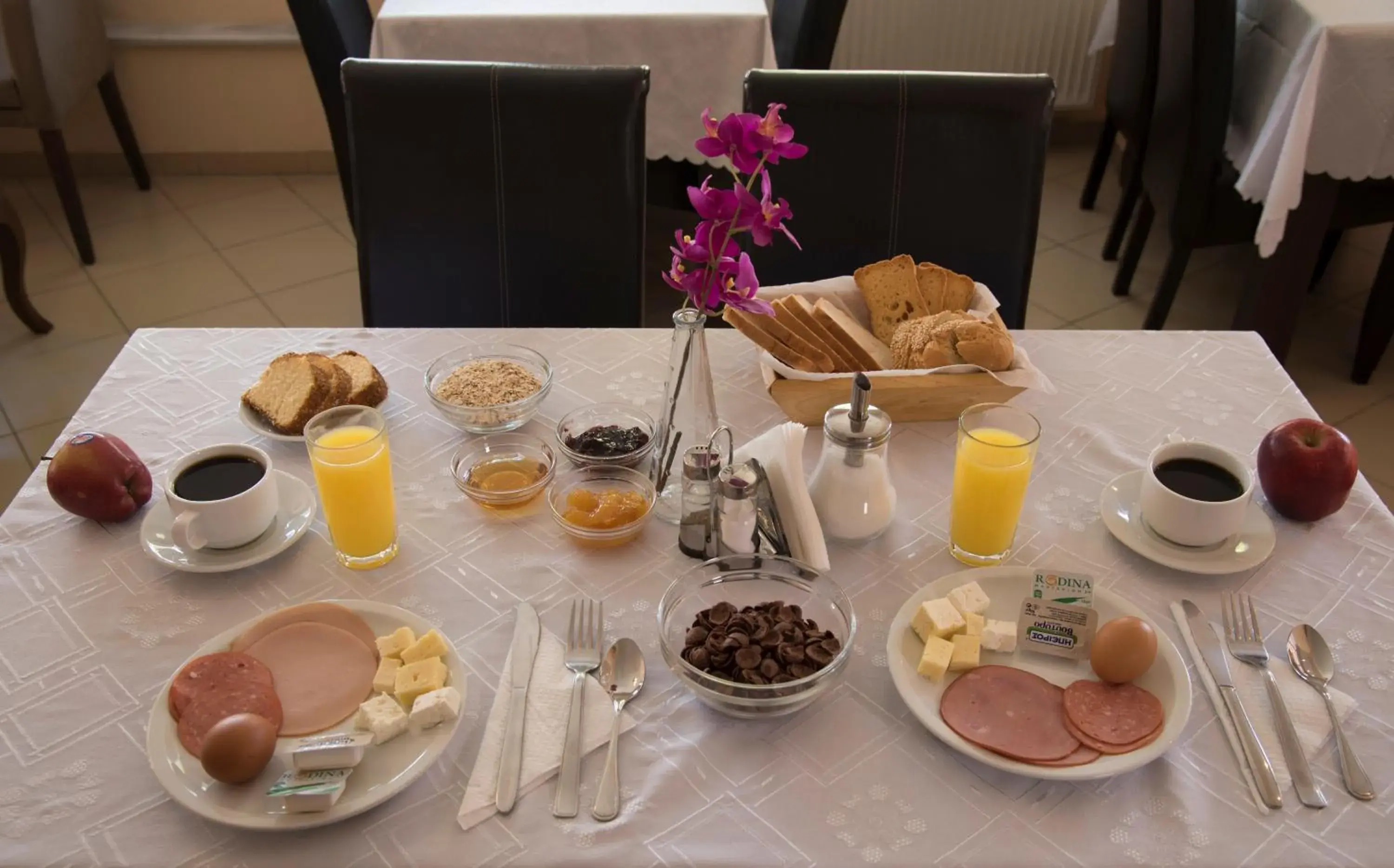Breakfast in Filoxenia Hotel
