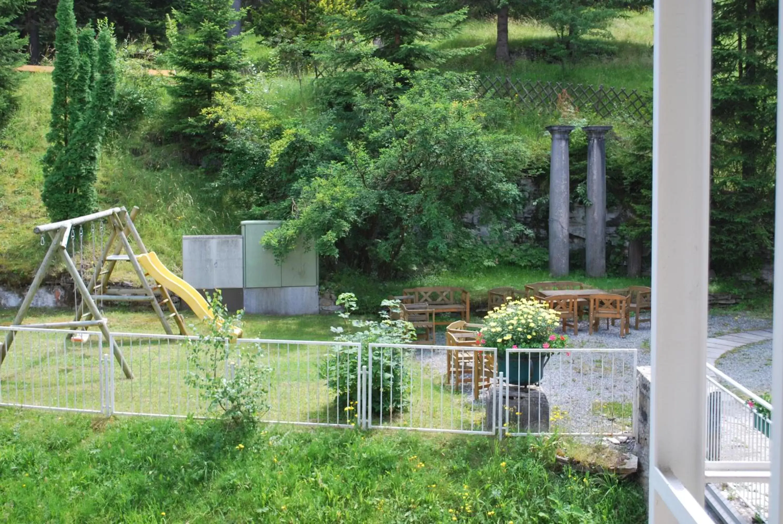 Garden in Thermal Resort Hotel Elisabethpark