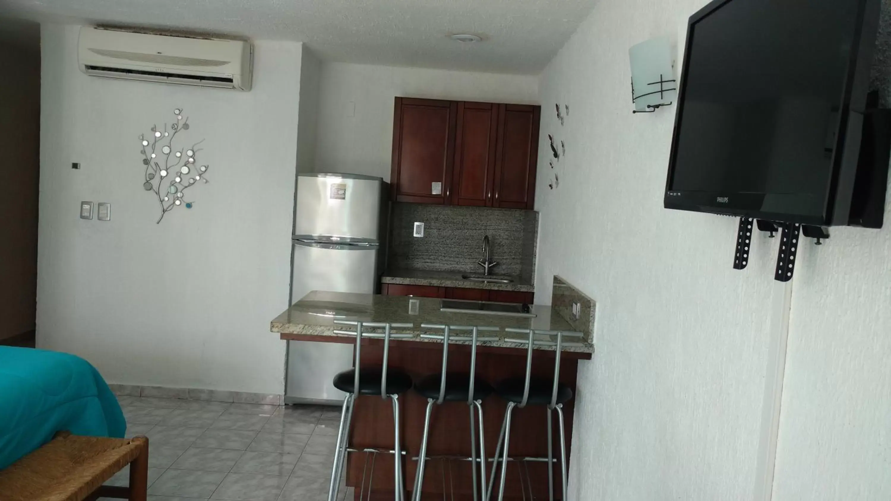 Kitchen or kitchenette, Kitchen/Kitchenette in Apartment Ocean Front Cancun