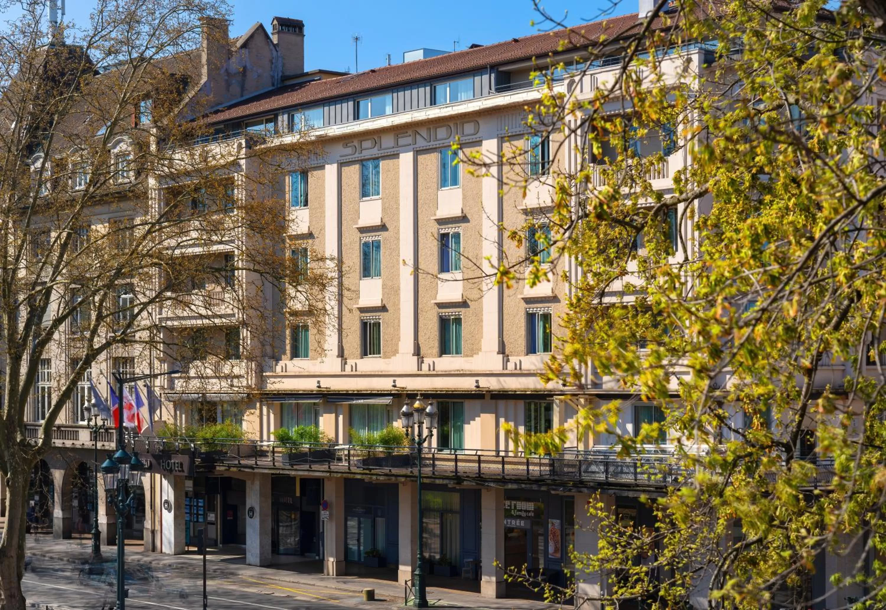 Property building in Le Splendid Hotel Lac D'Annecy - Handwritten Collection