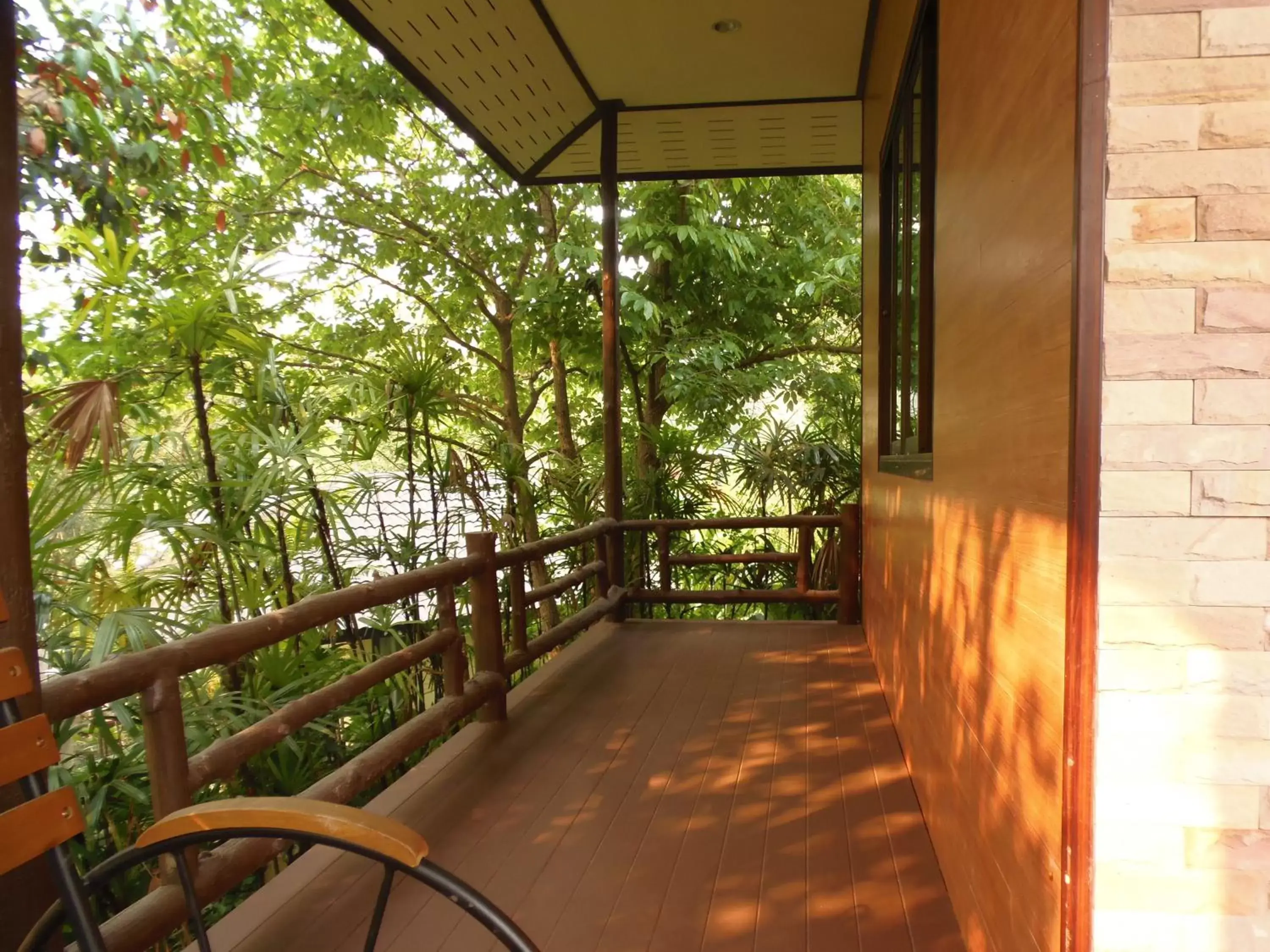 Balcony/Terrace in Pai My Guest Resort - SHA Plus