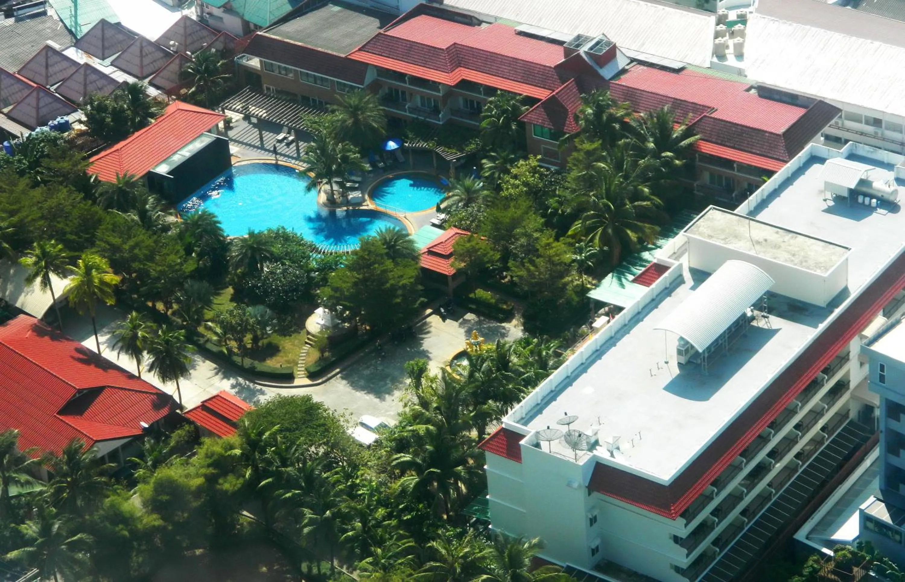 Bird's eye view in R-Mar Resort and Spa Patong, Phuket