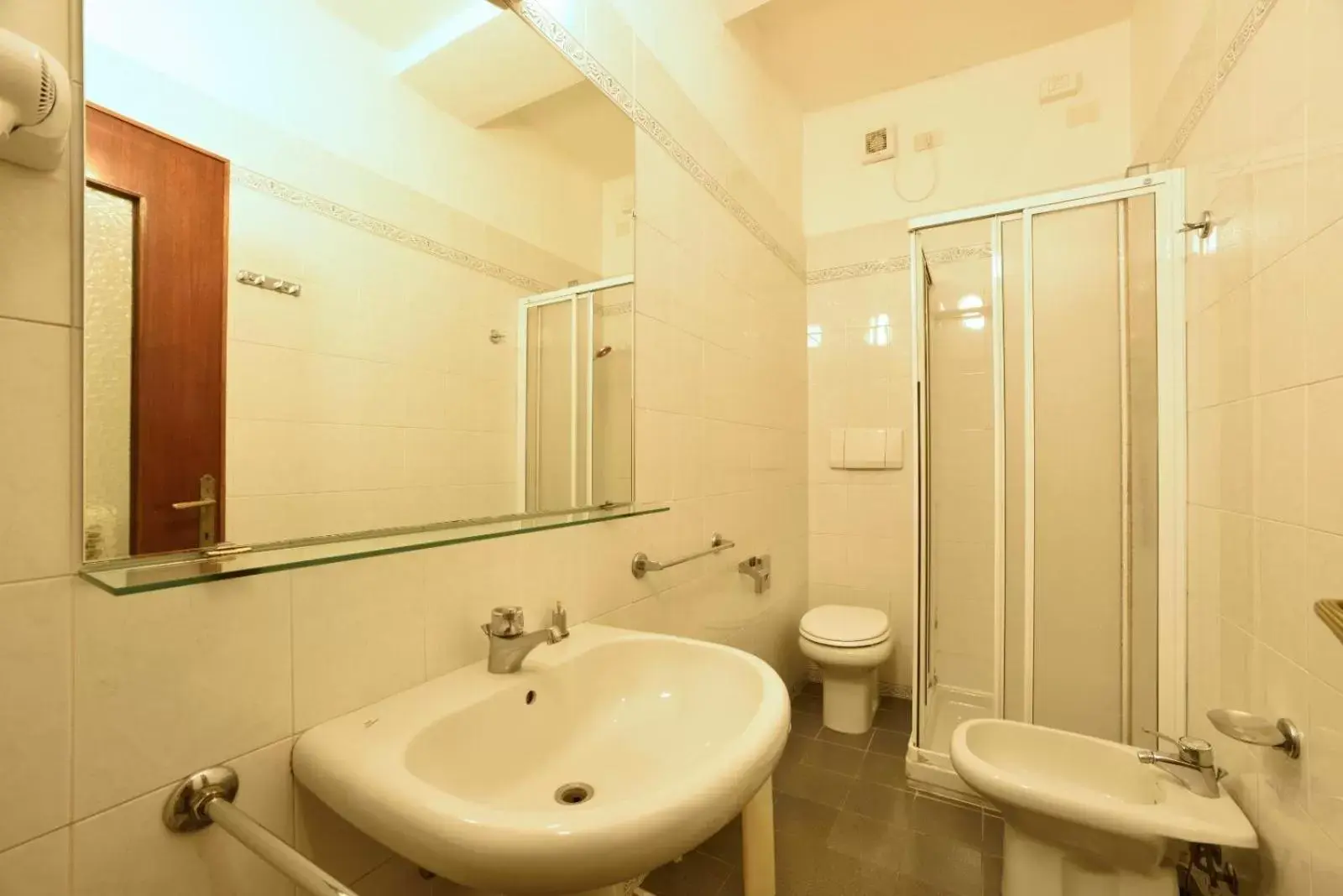 Bathroom in Hotel Diano Marina Mhotelsgroup
