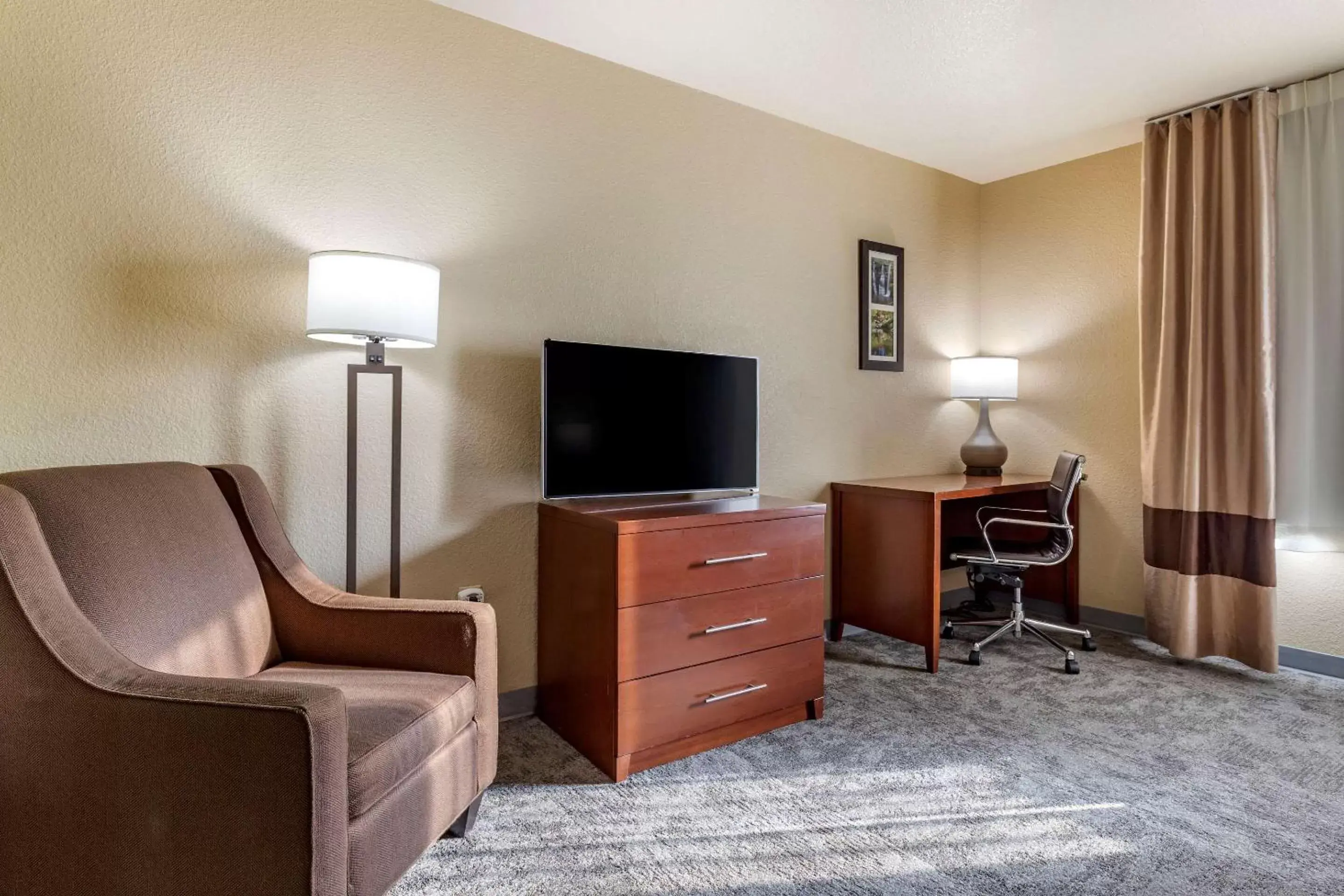 Photo of the whole room, TV/Entertainment Center in Comfort Inn Bentonville - Crystal Bridges