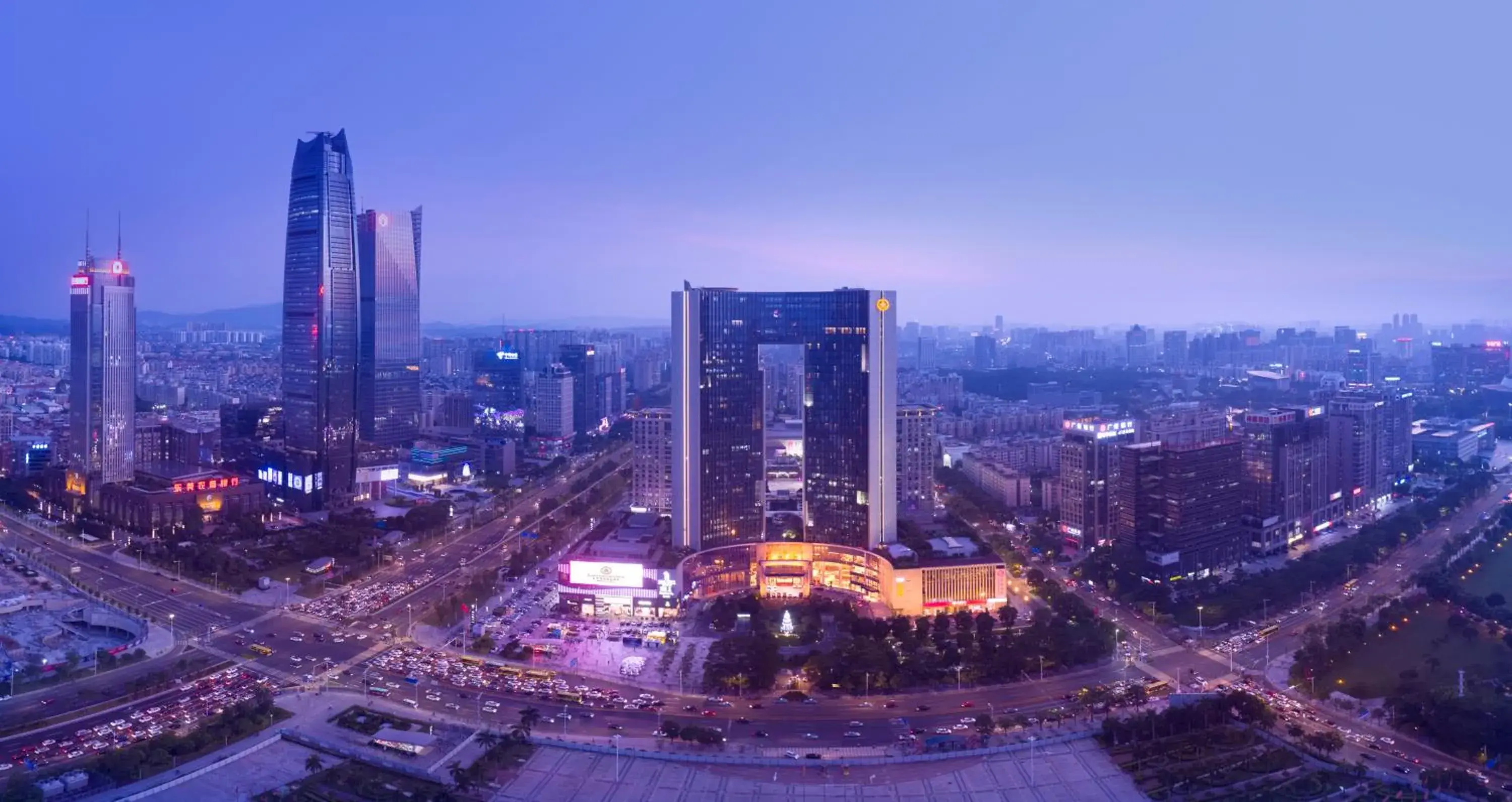 Bird's eye view, City View in Kande International Hotel Dongguan