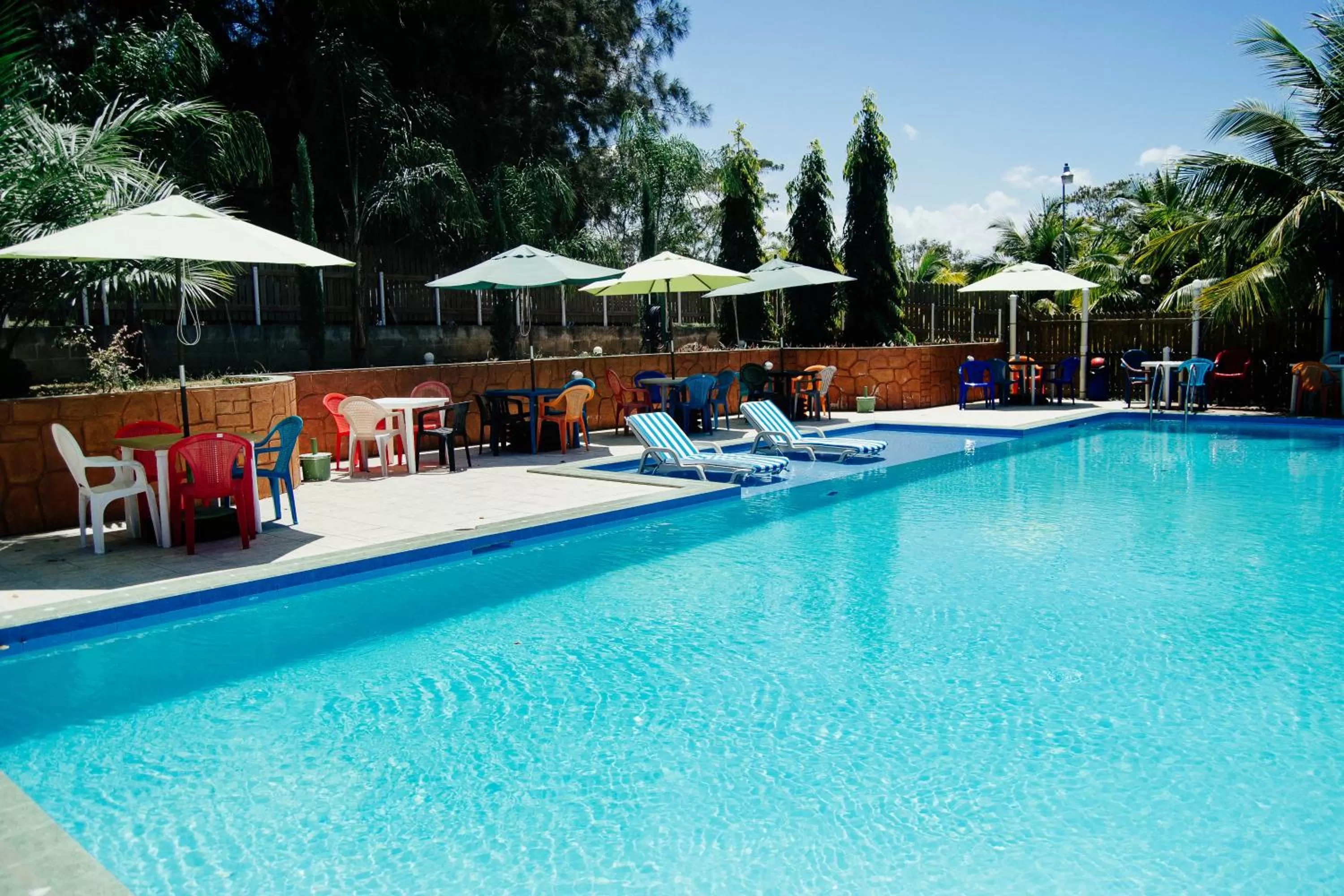 Pool view in Rumors Resort Hotel