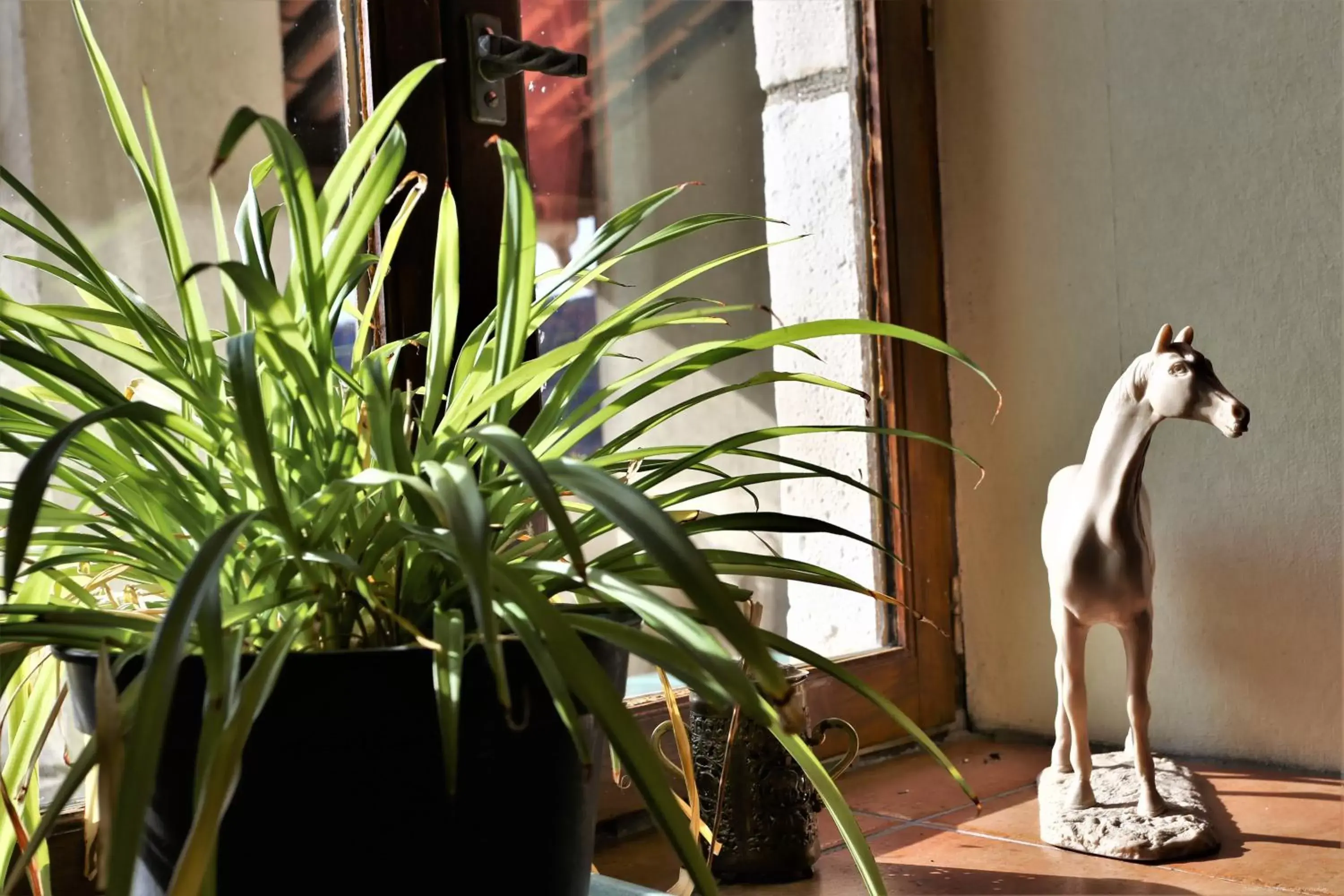 Decorative detail in Logis Hôtel-restaurant La Mère Biquette