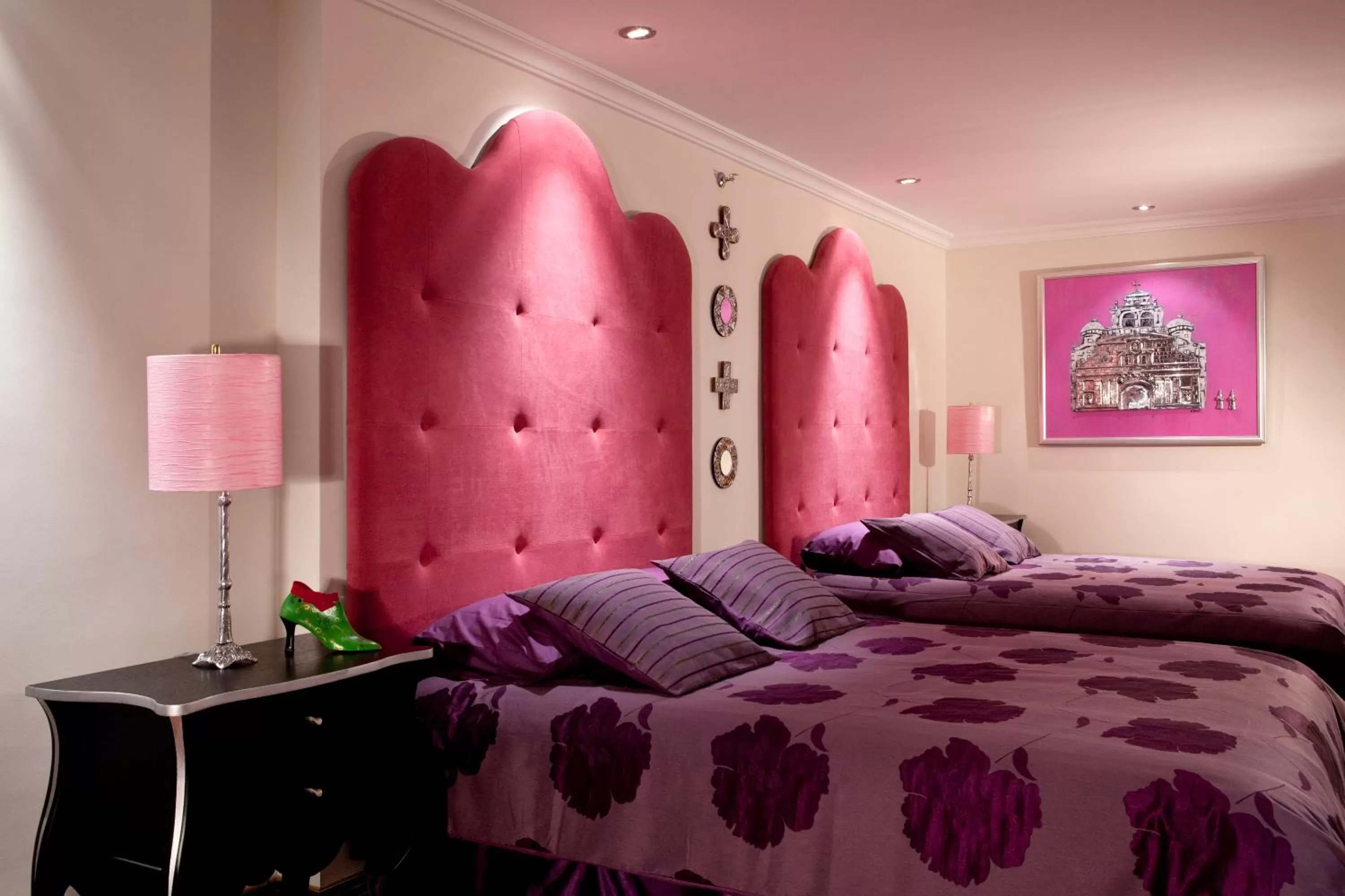 Bed in Ikala Quito Boutique Hotel