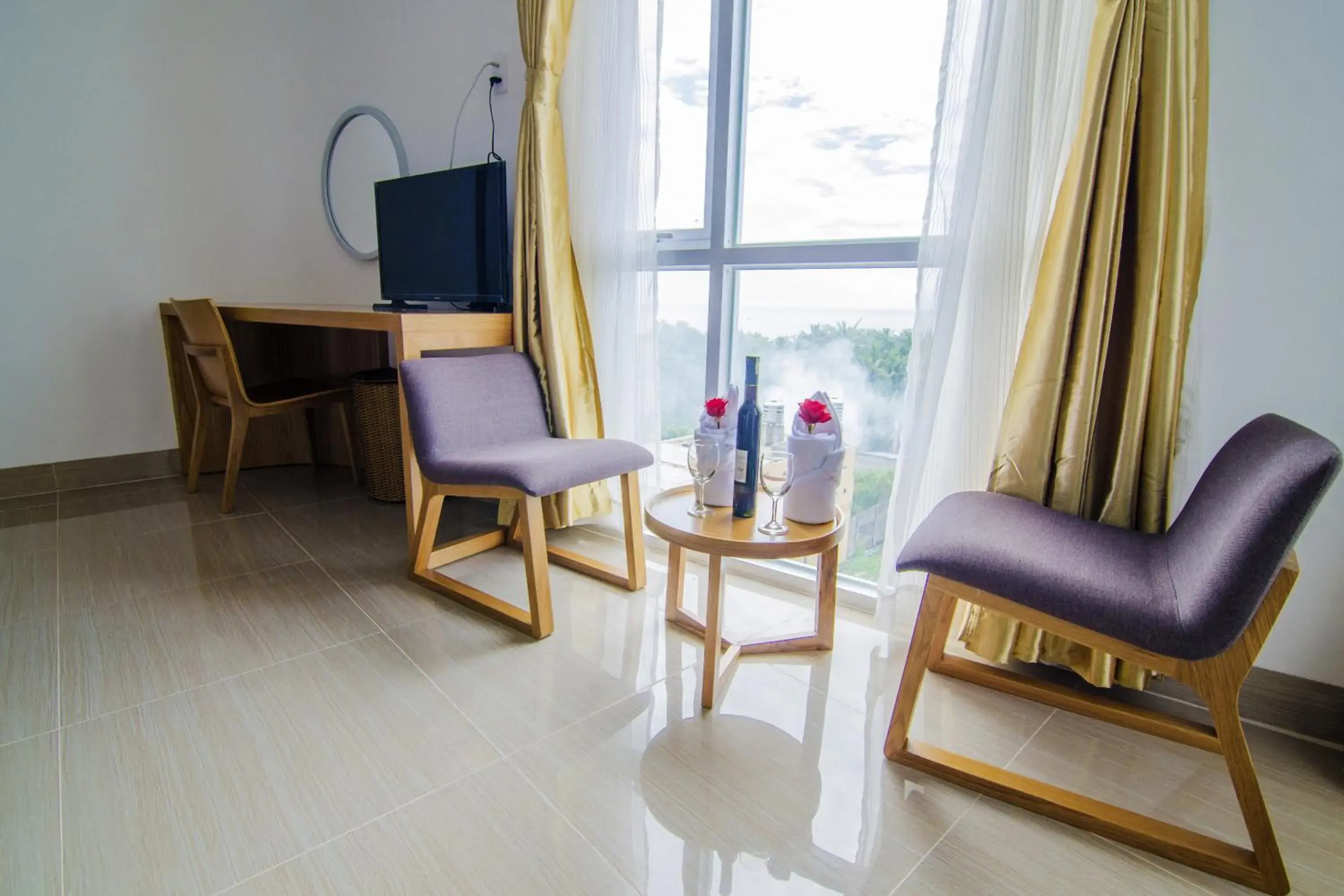 Coffee/tea facilities, Seating Area in Sailing Hotel Phú Quốc Island