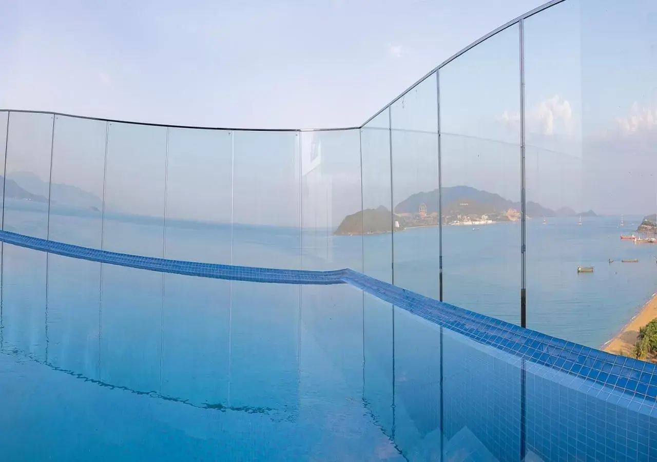 Pool view in Masova Hotel Pool view in Masova Hotel