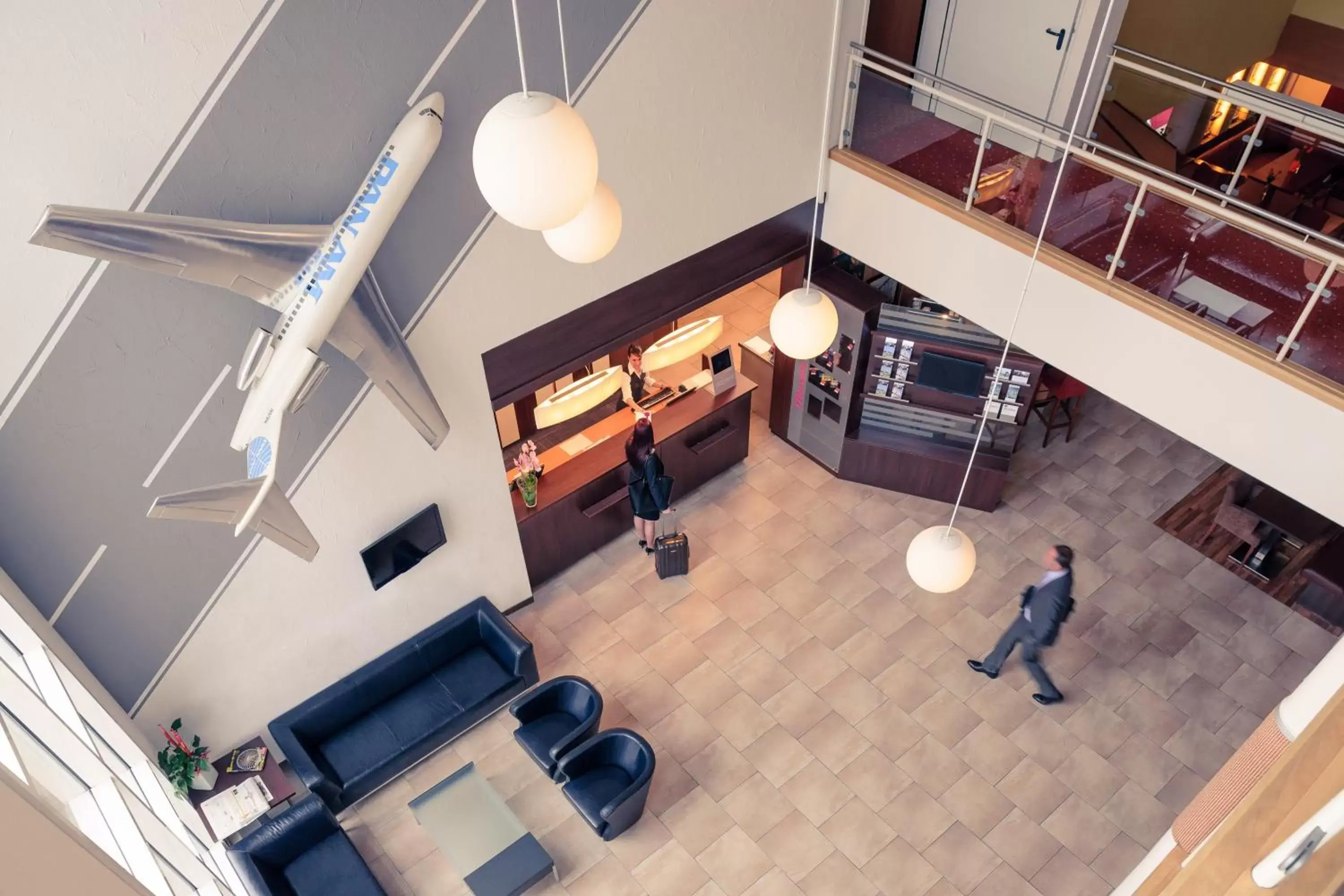 Lobby or reception in Mercure Hotel Düsseldorf Ratingen