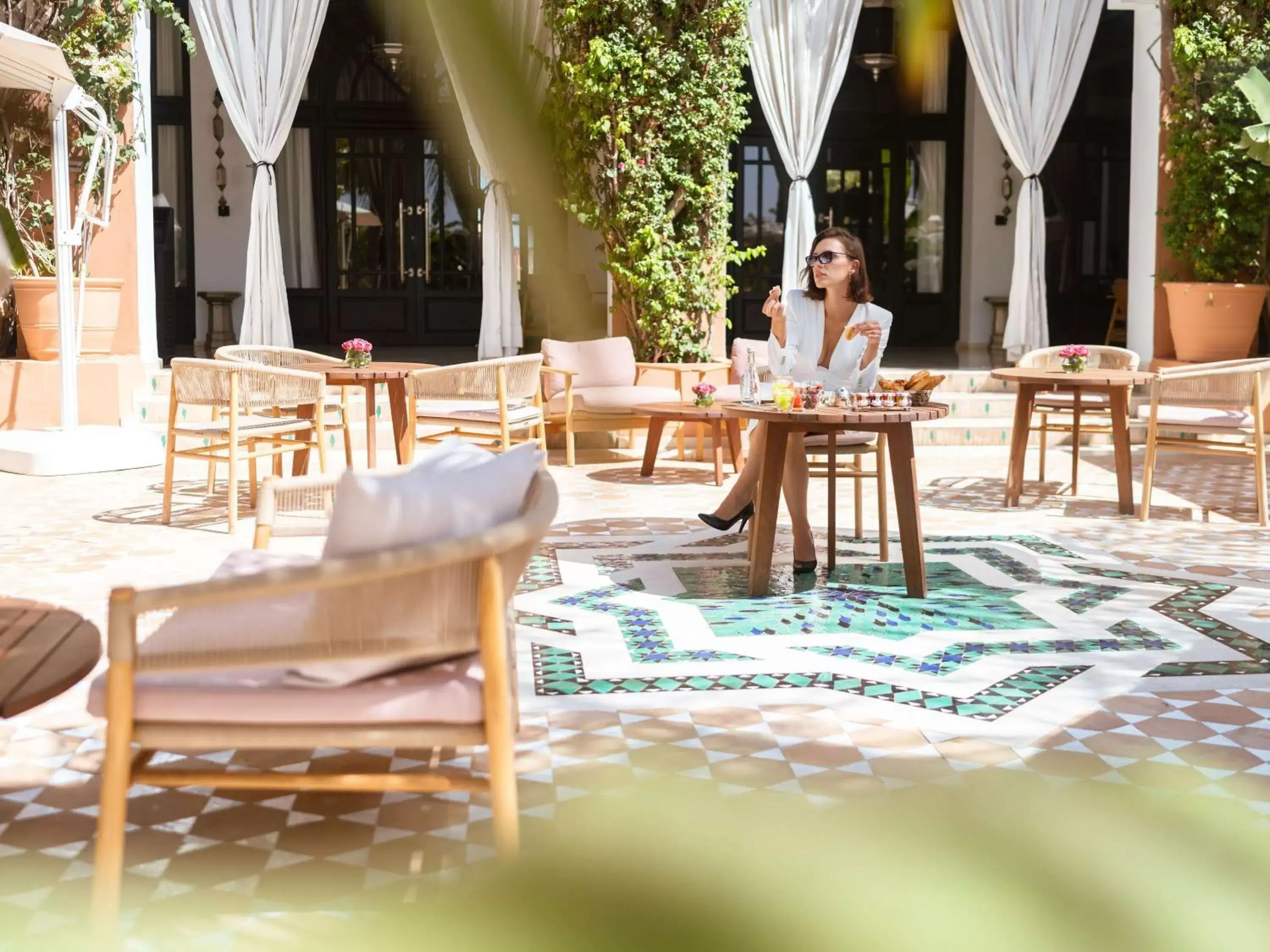 Property building, Restaurant/Places to Eat in Sofitel Marrakech Lounge and Spa