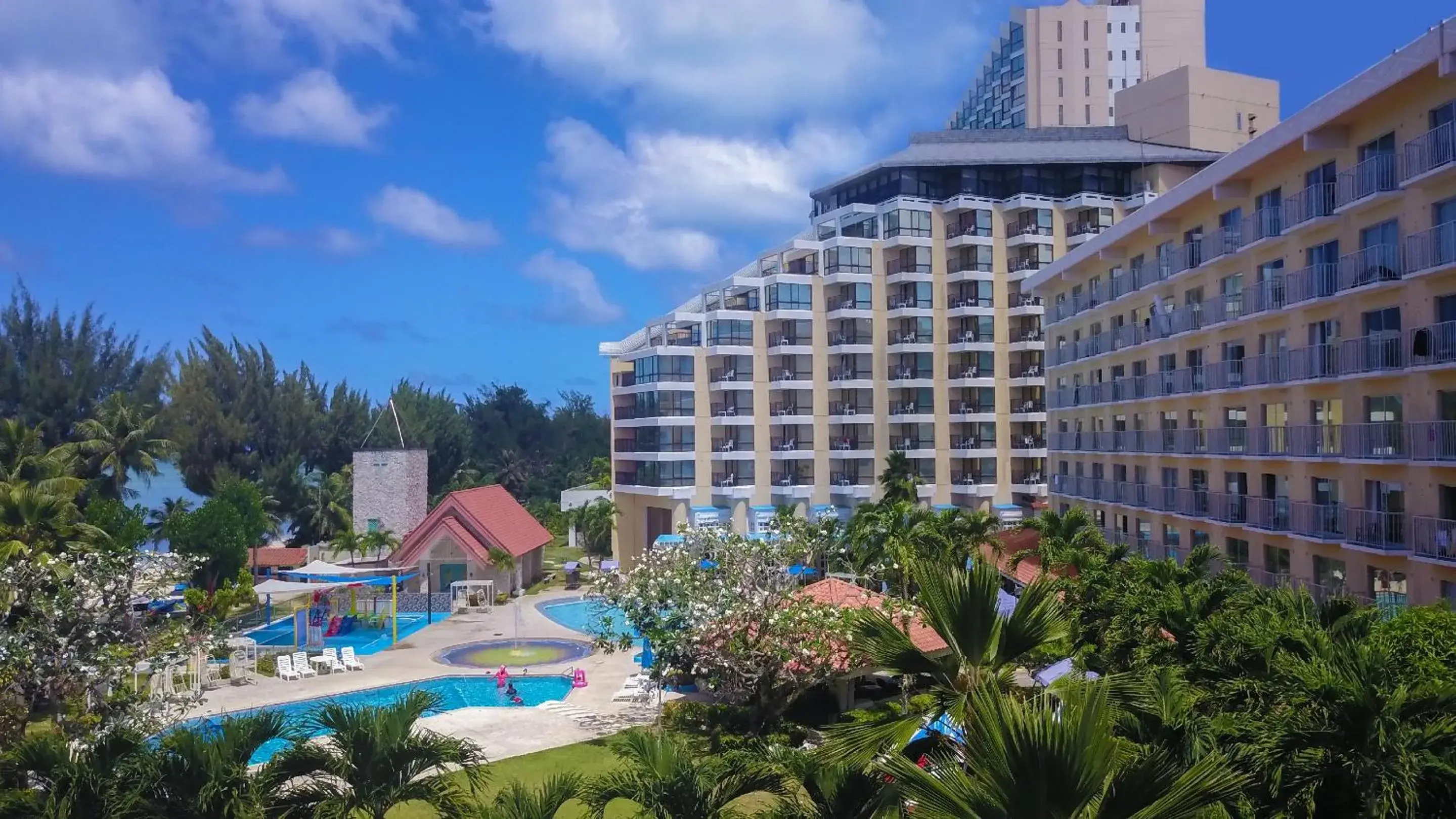 Property building, Pool View in Grandvrio Resort Saipan