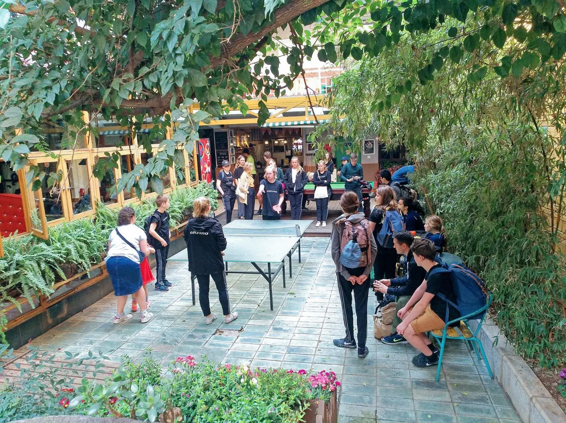 Garden in Kunming Cloudland International Youth Hostel