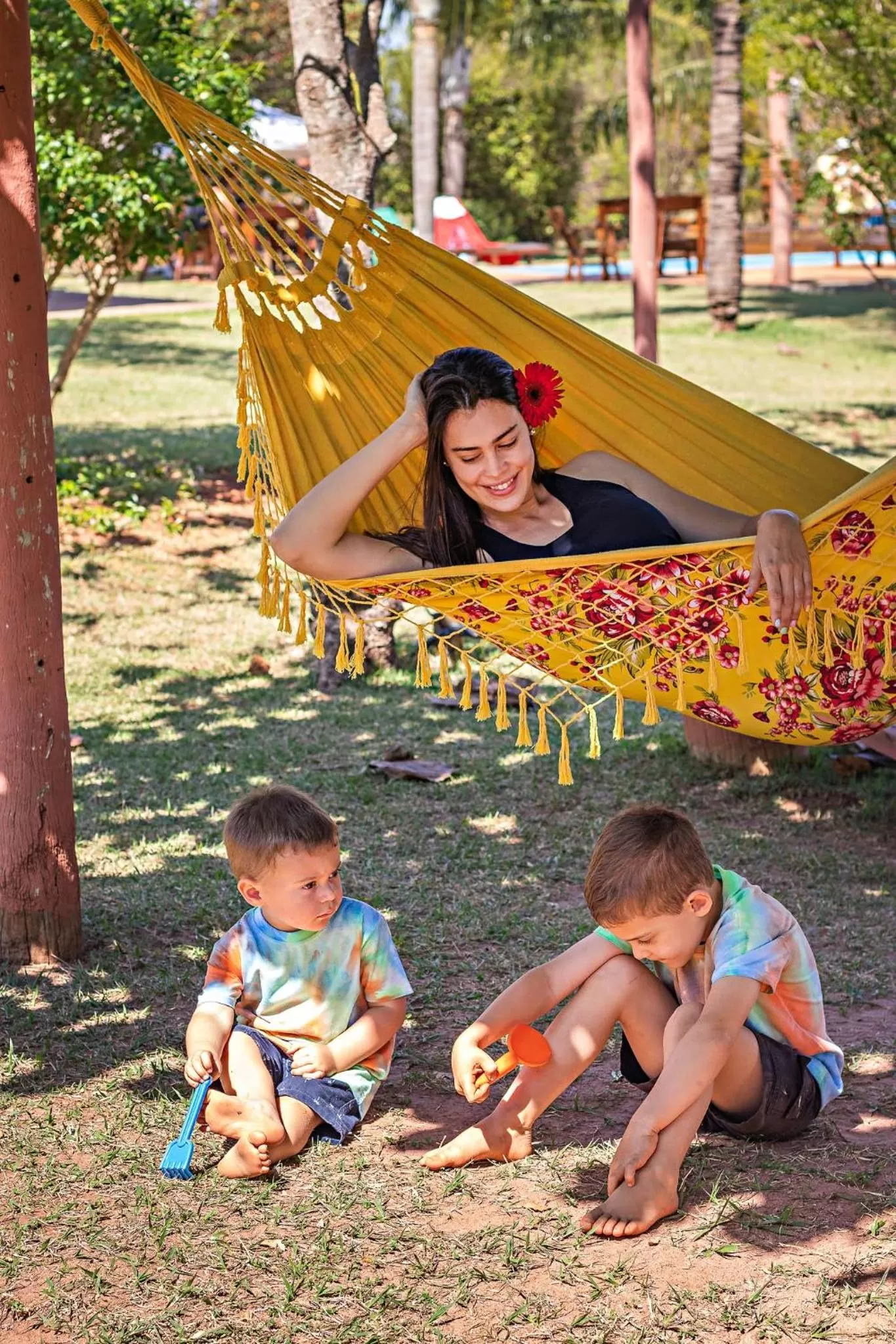 Garden in Pousada Pé na Terra