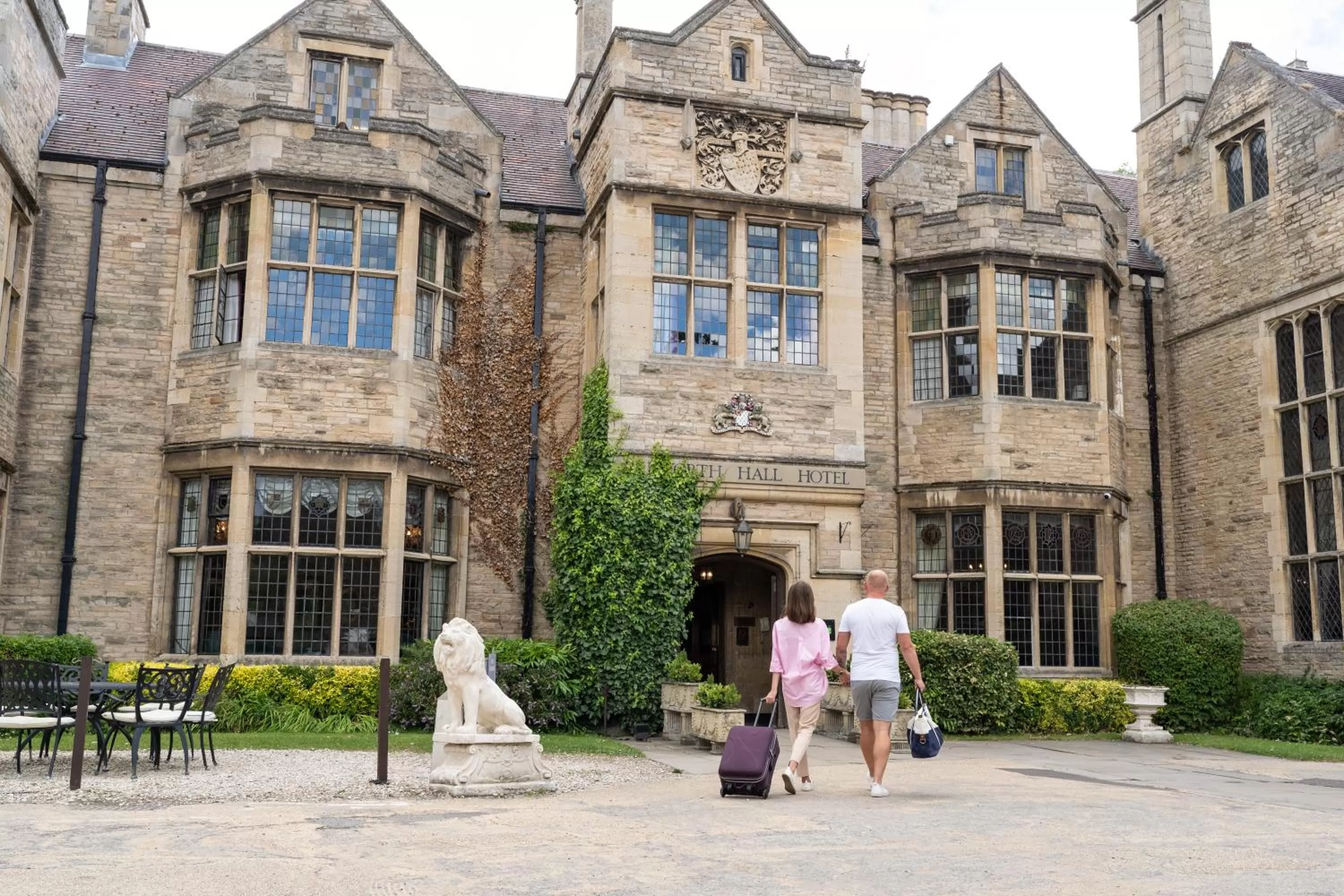 Garden in Redworth Hall Hotel- Part of the Cairn Collection