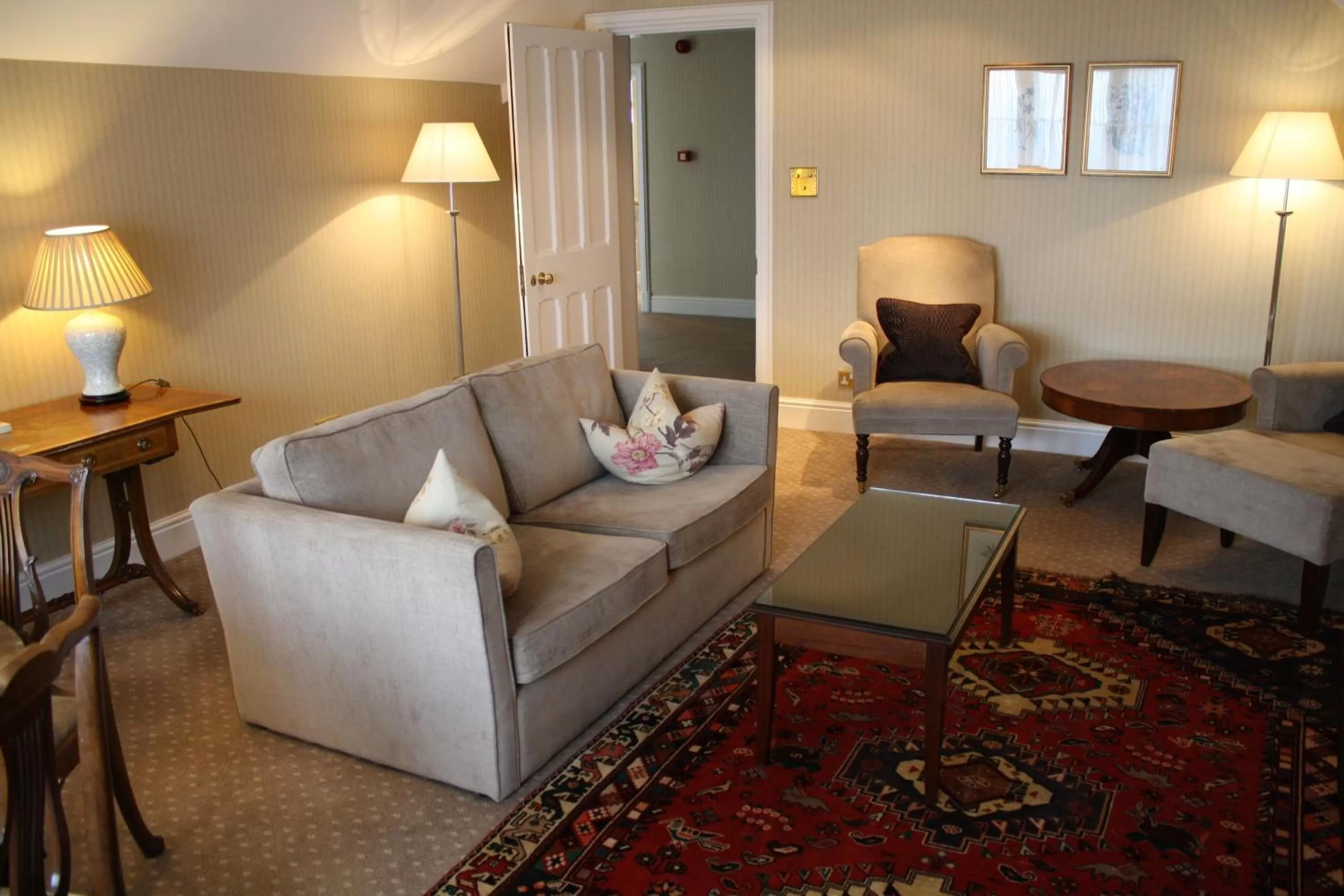 Seating area in The Welcombe Golf & Spa Hotel