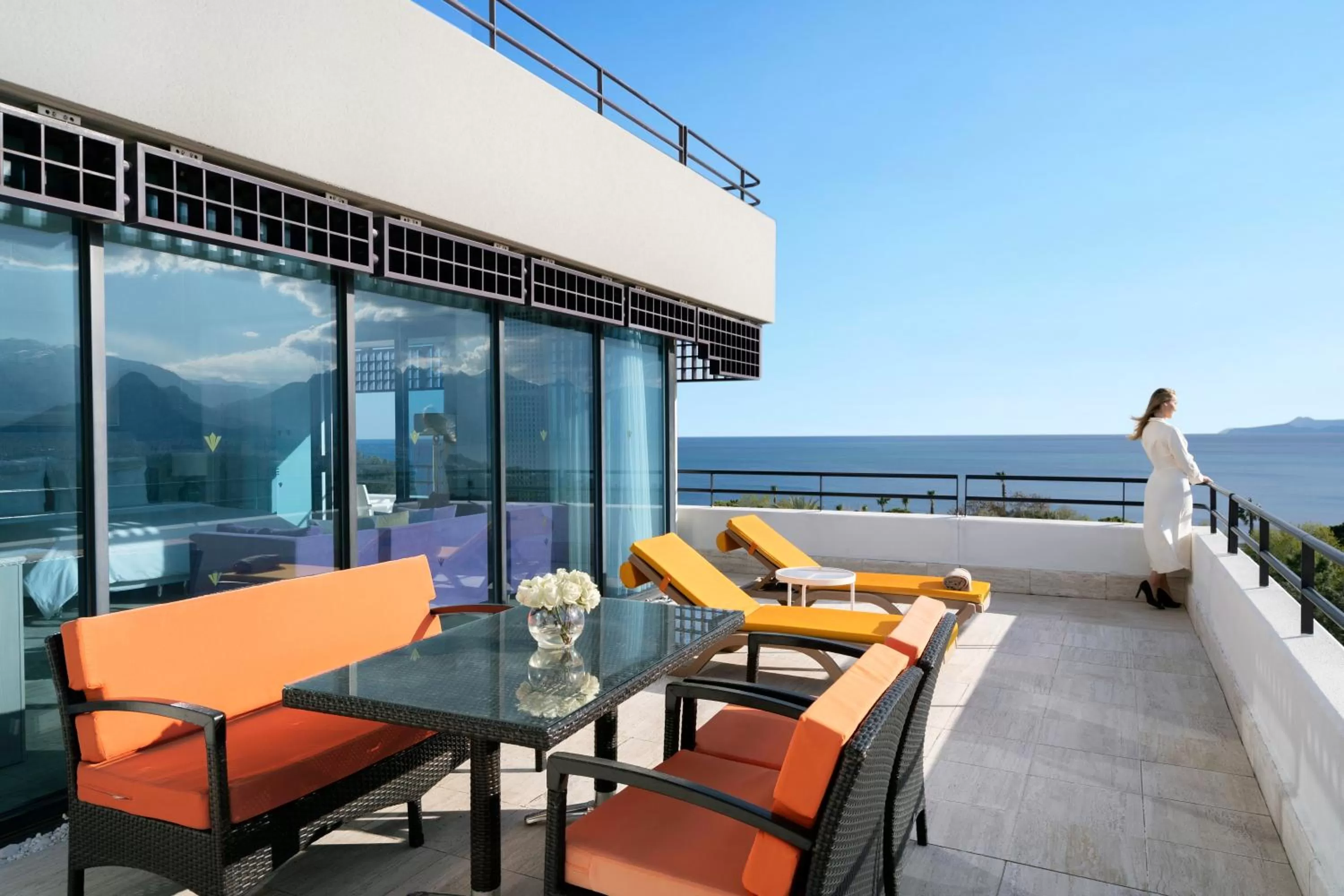 Balcony/Terrace in Rixos Downtown Antalya - The Land Of Legends Access