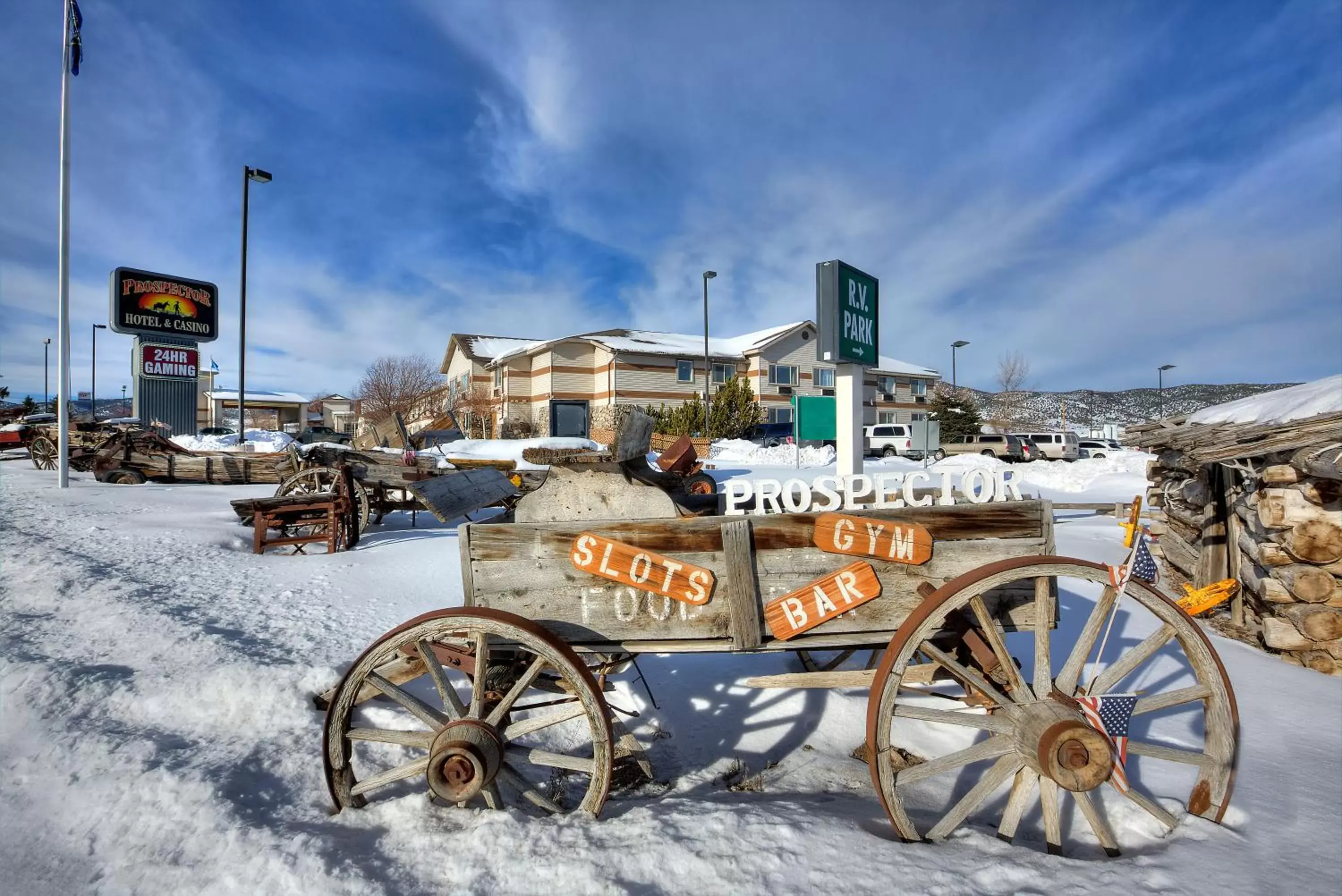 Property building in Prospector Hotel & Casino Property building in Prospector Hotel & Casino