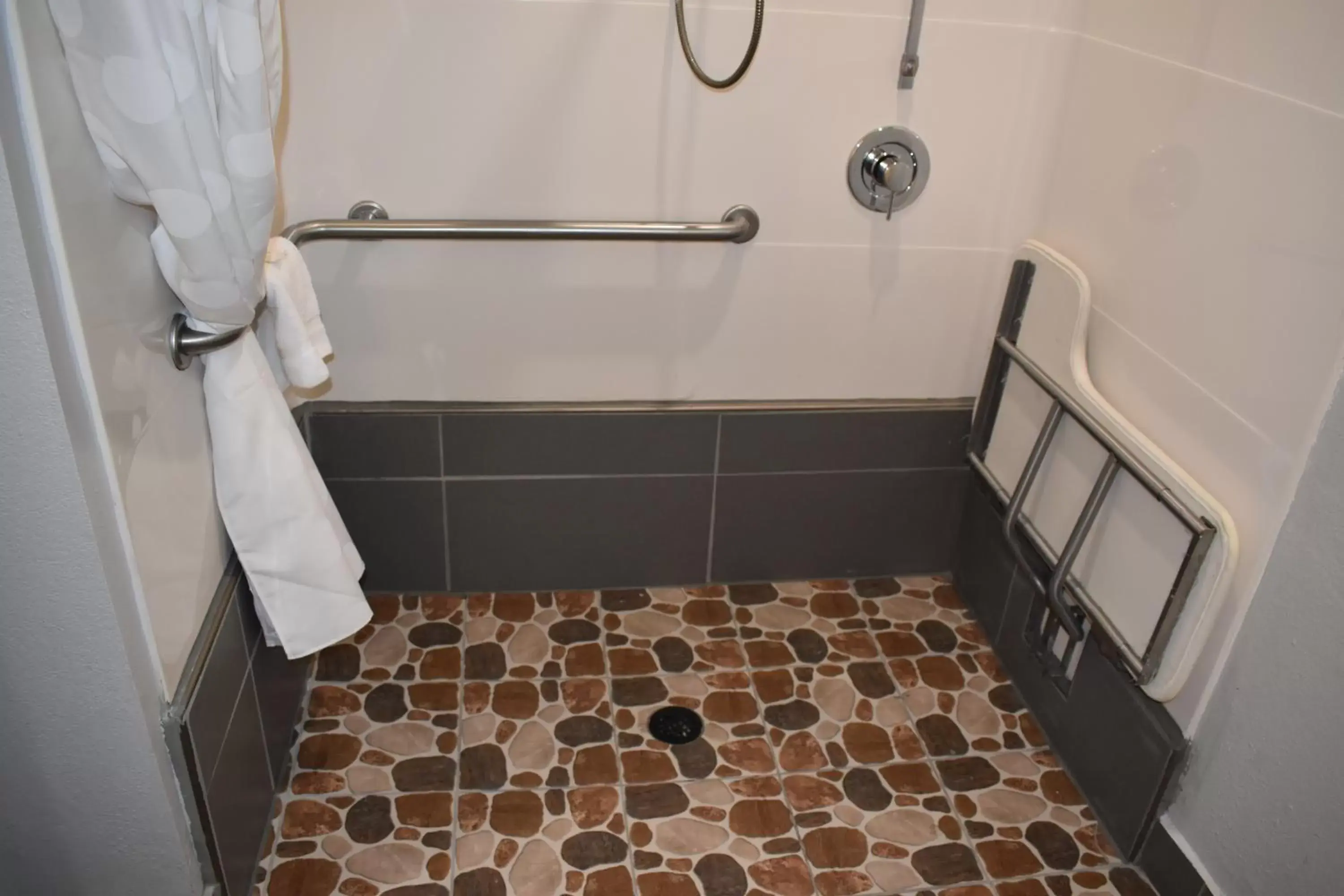 Shower, Bathroom in Microtel Inn & Suites by Wyndham Stockbridge/Atlanta I-75
