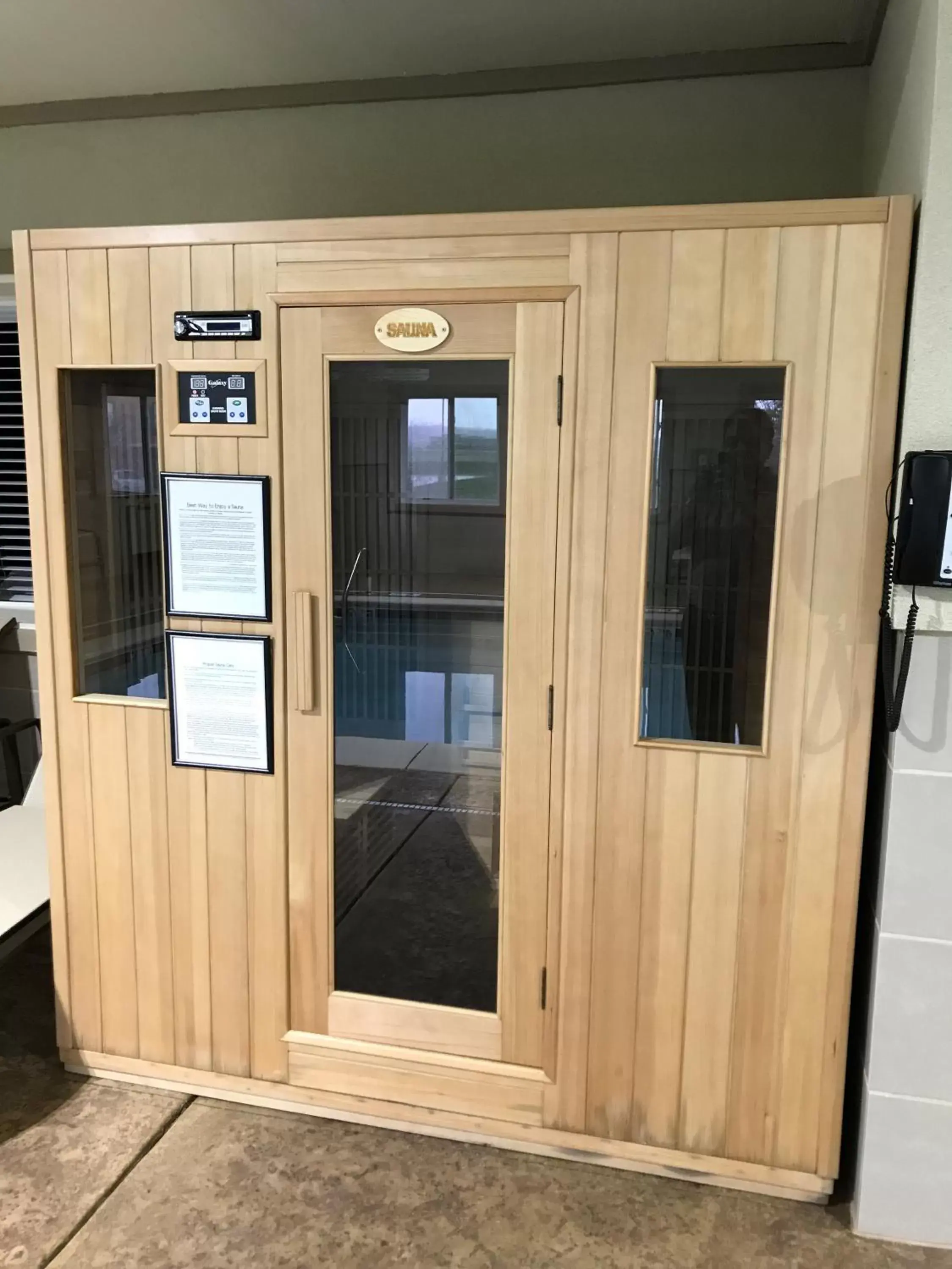 Sauna in Best Western Plus Crawfordsville Hotel