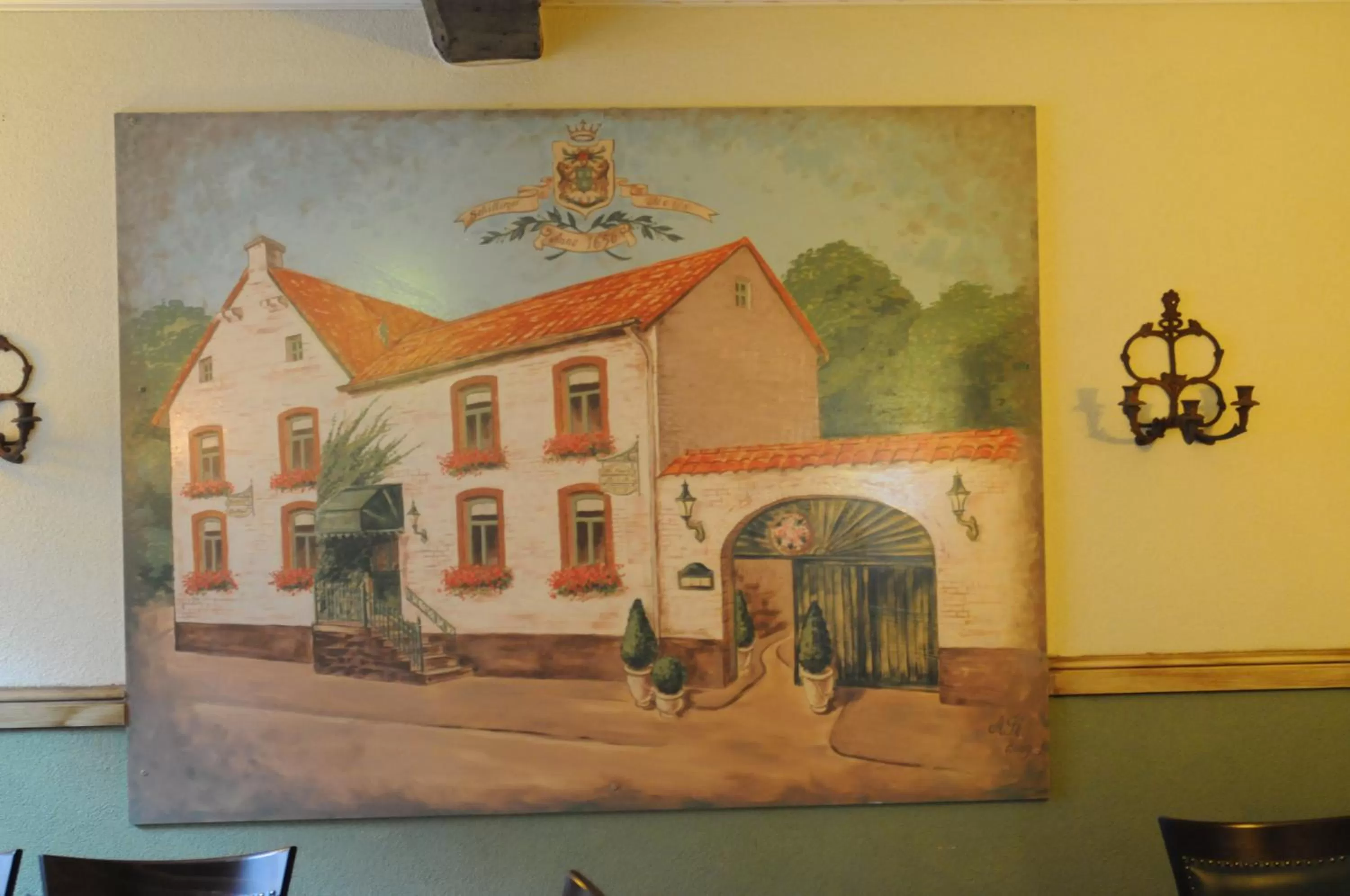 Decorative detail in Gasterij de Poort