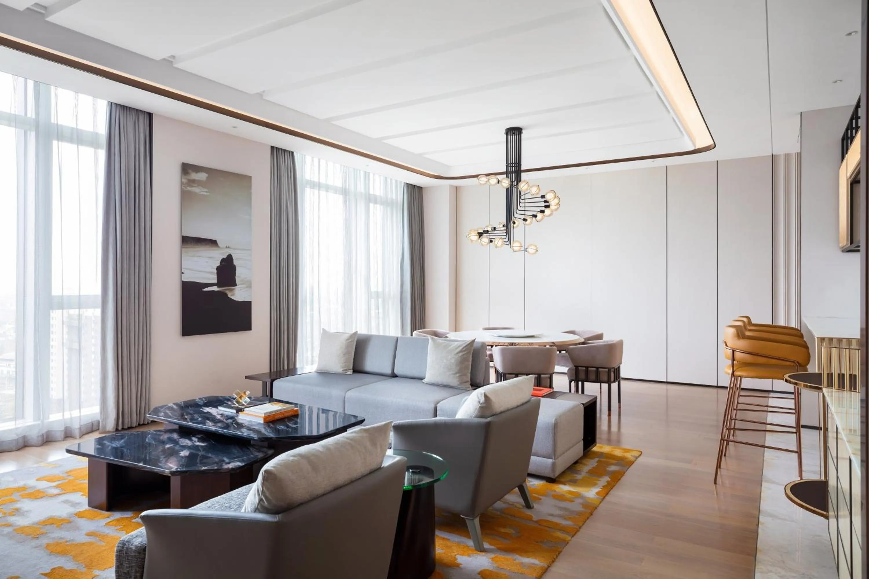 Living room in Sheraton Shanghai Fengxian