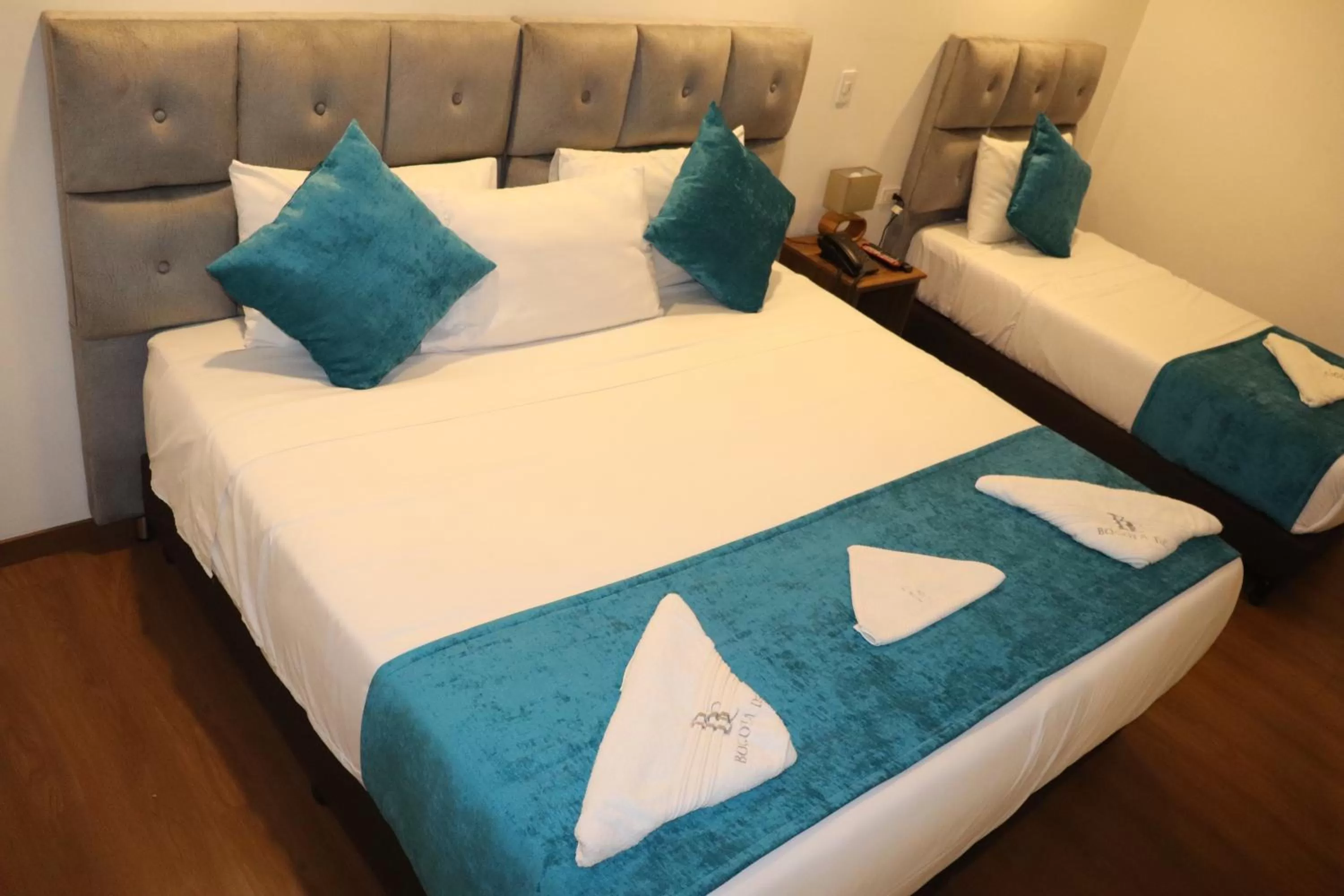 Bed in Hotel Bogota DC